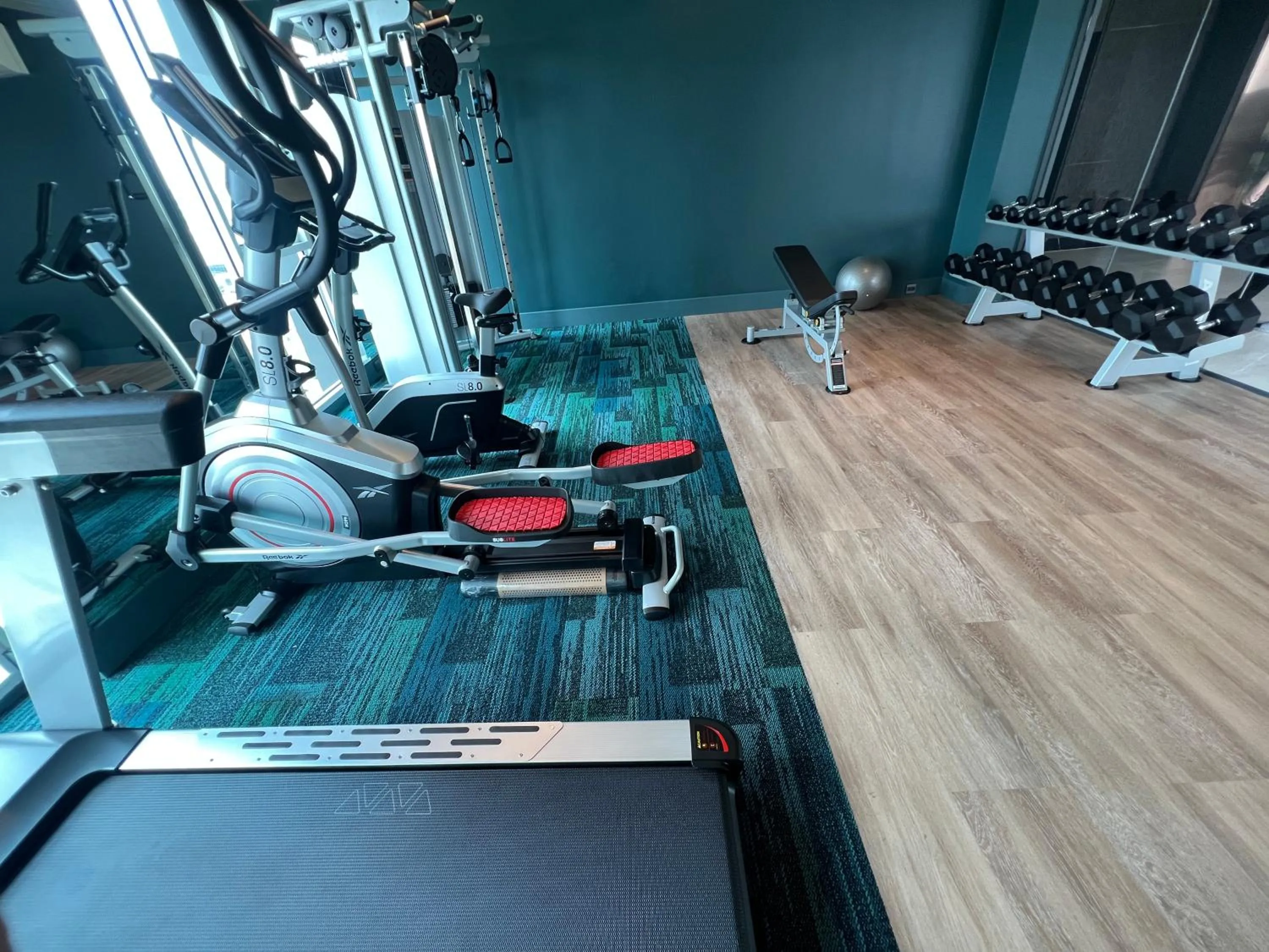 Fitness centre/facilities in ARNI Skye Hotel