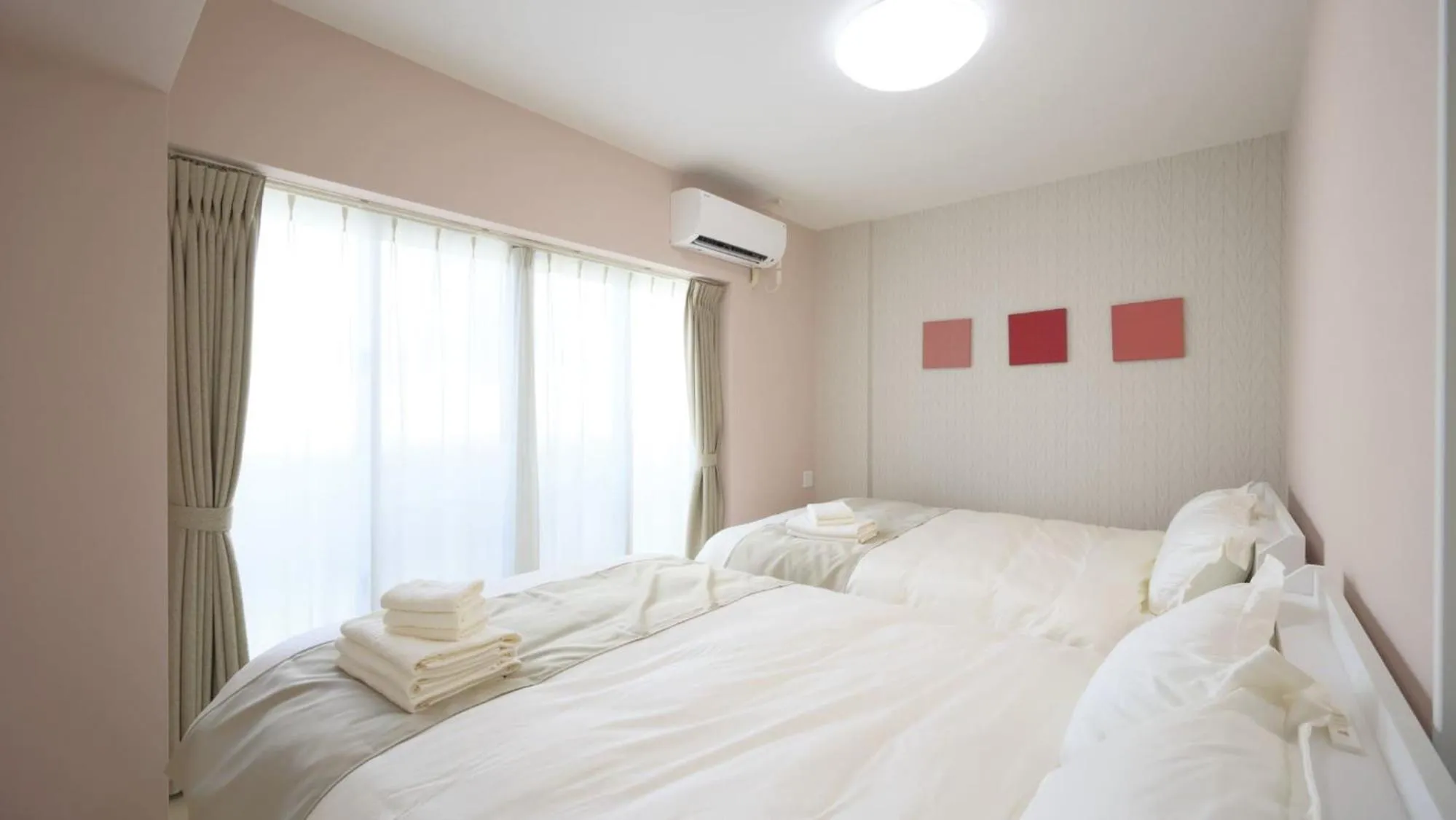 Bed in Crice Hotel Ishigakijima