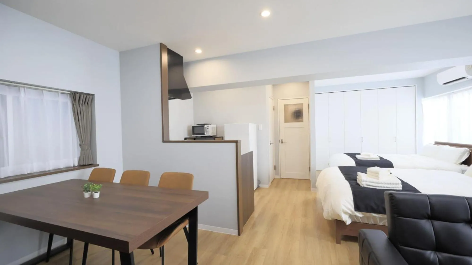 Bed in Crice Hotel Ishigakijima