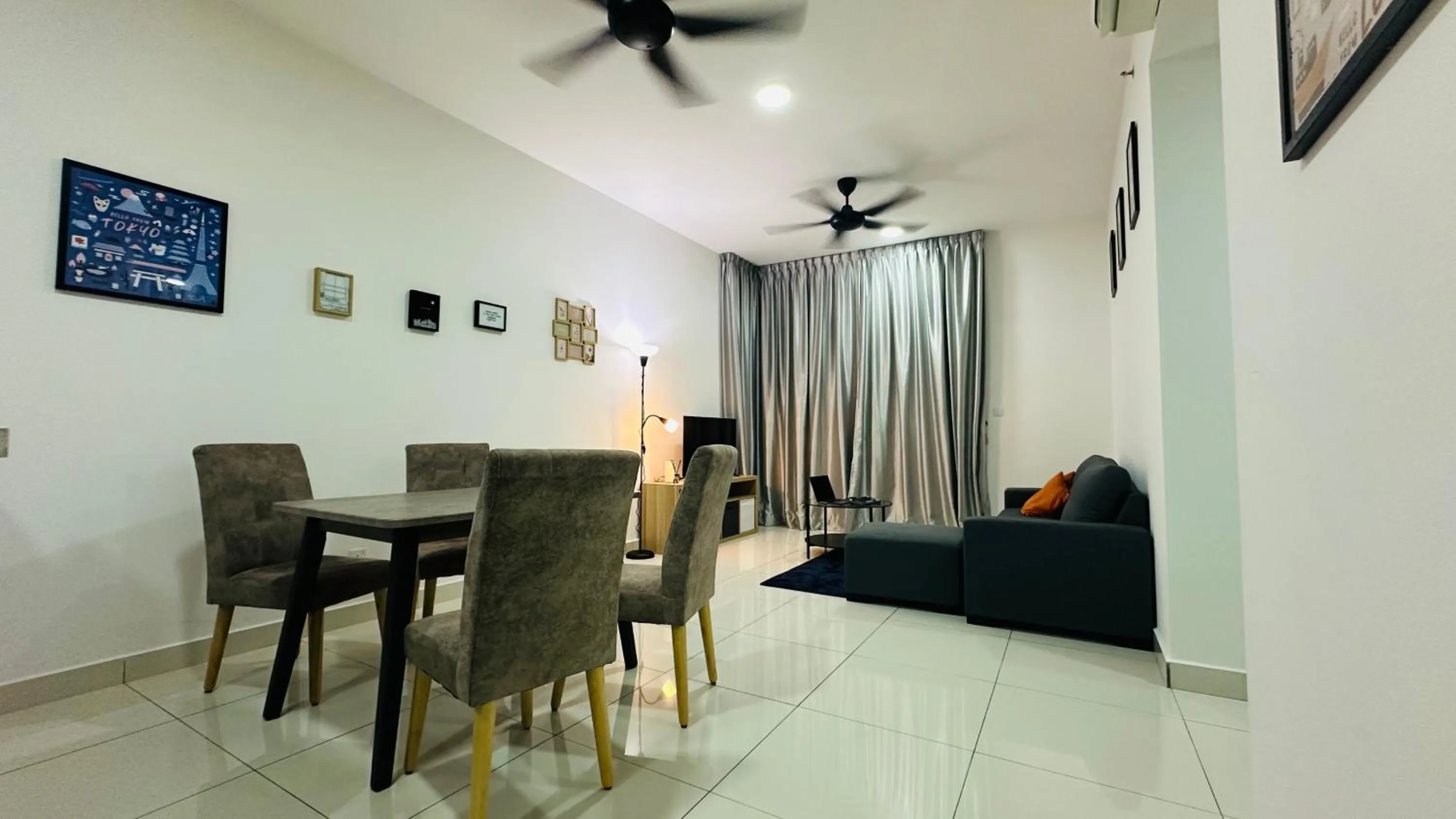 Dining area in Inspirasi Mont Kiara Residency