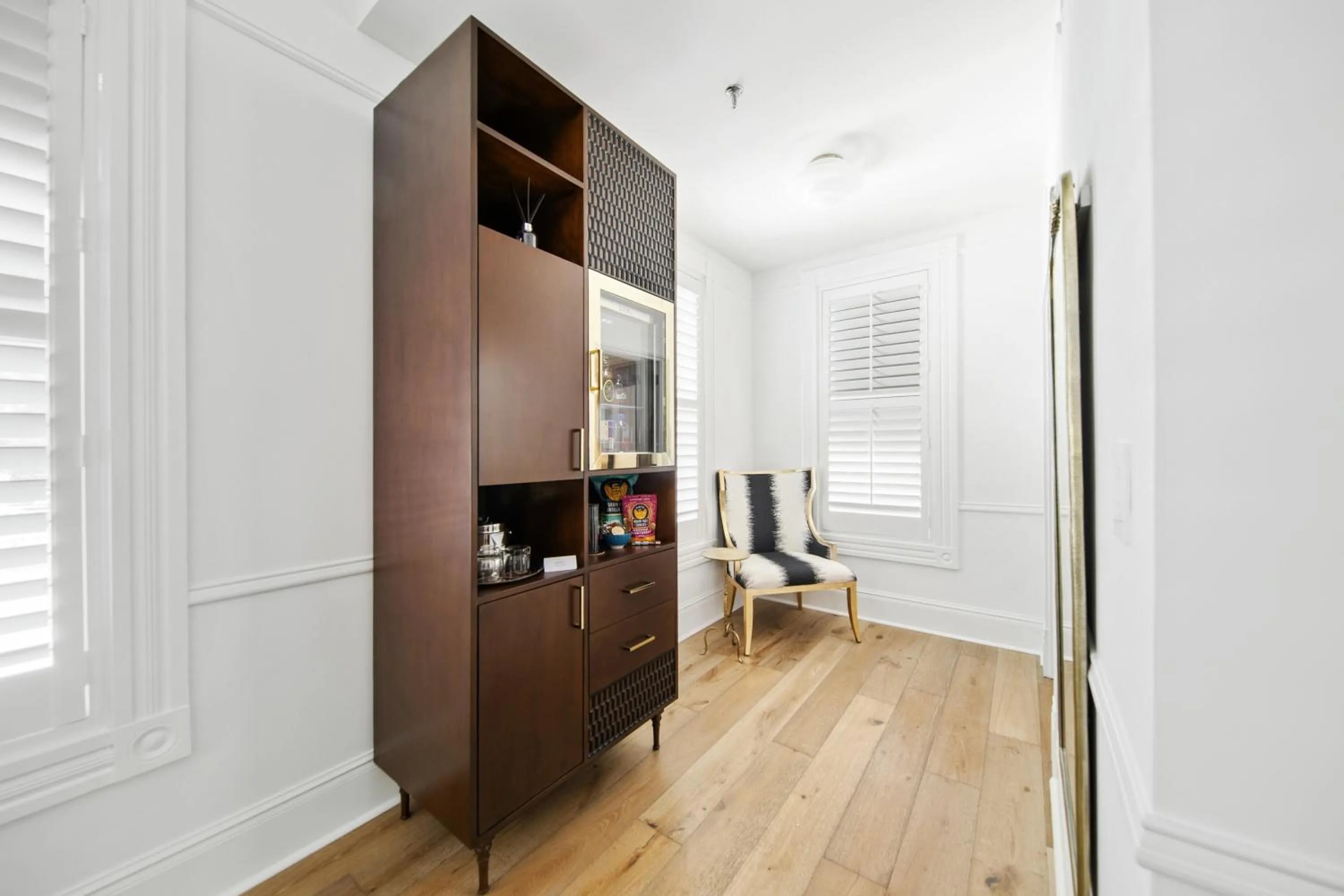 Seating area in Fairmount Hotel