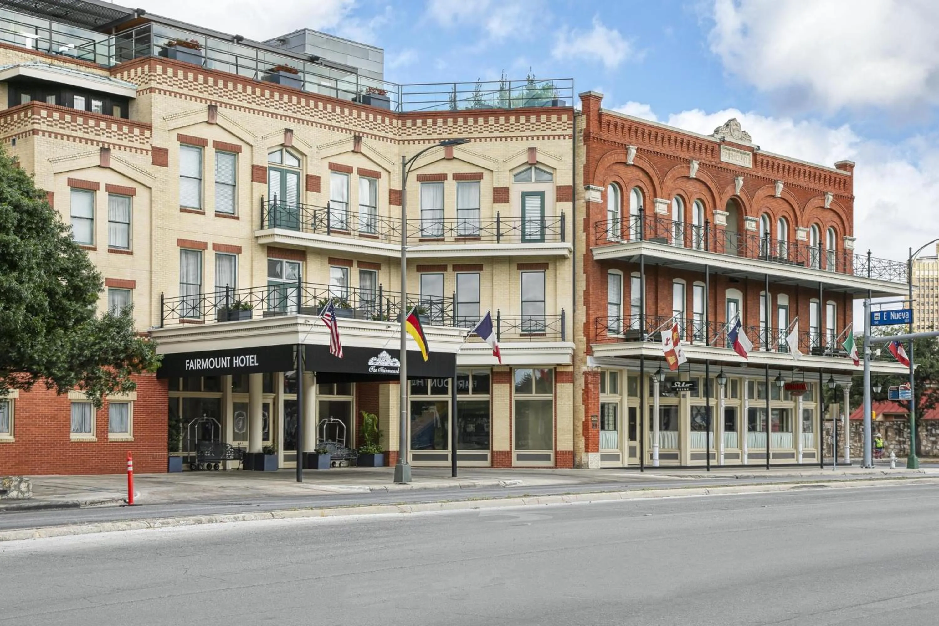 Property building in Fairmount Hotel