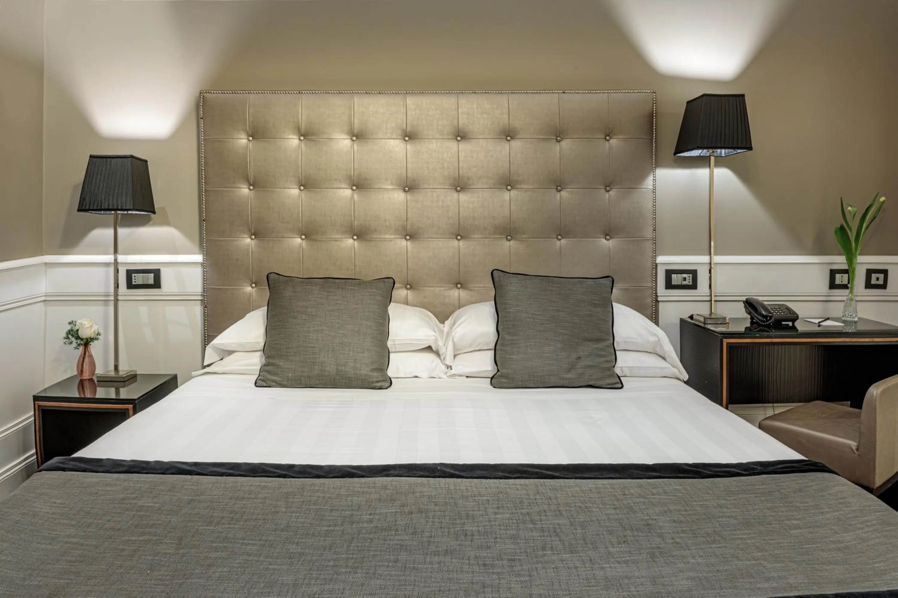 Bed in The Independent Suites