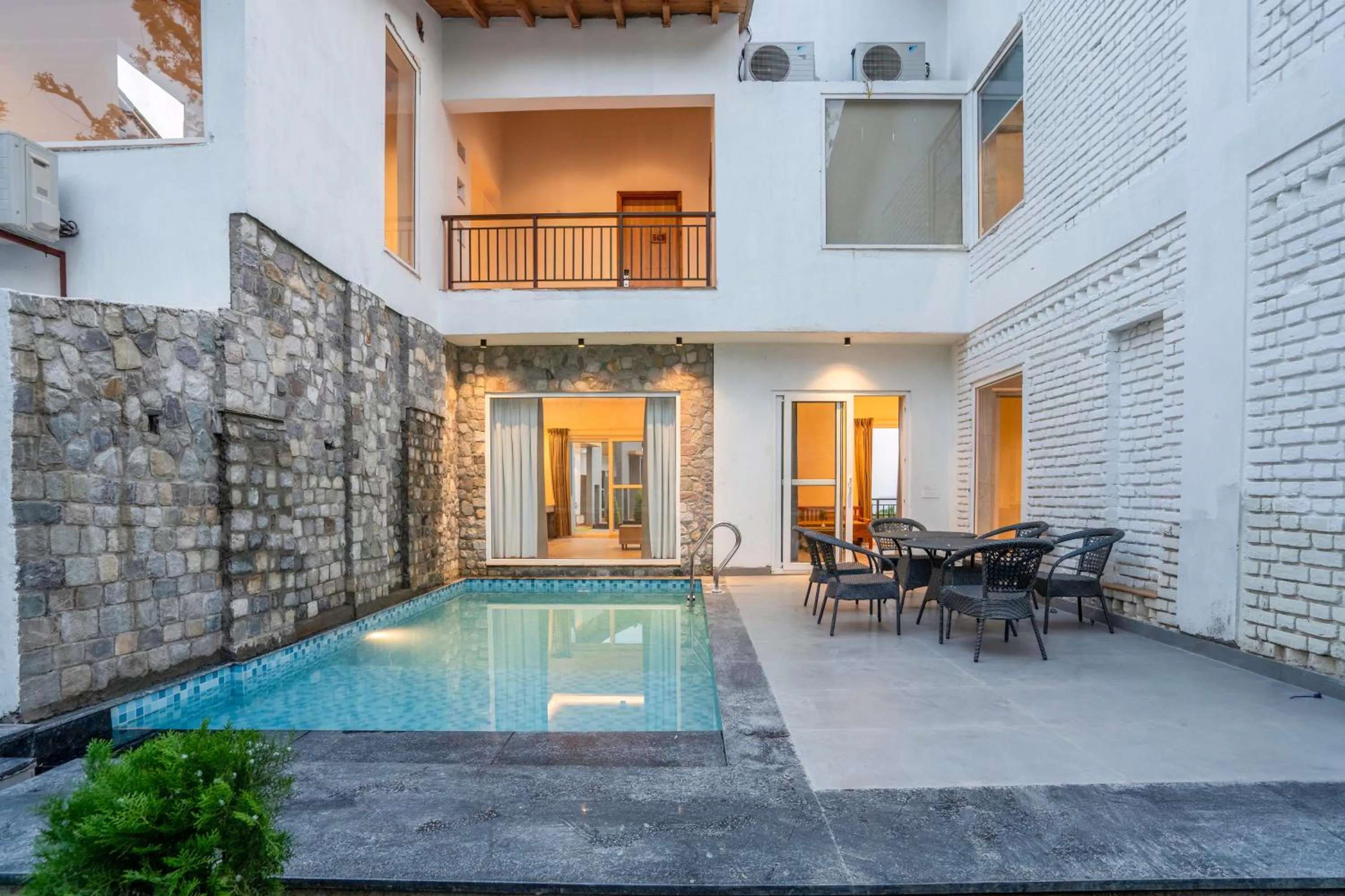 Swimming pool in Evara Spa & Resort