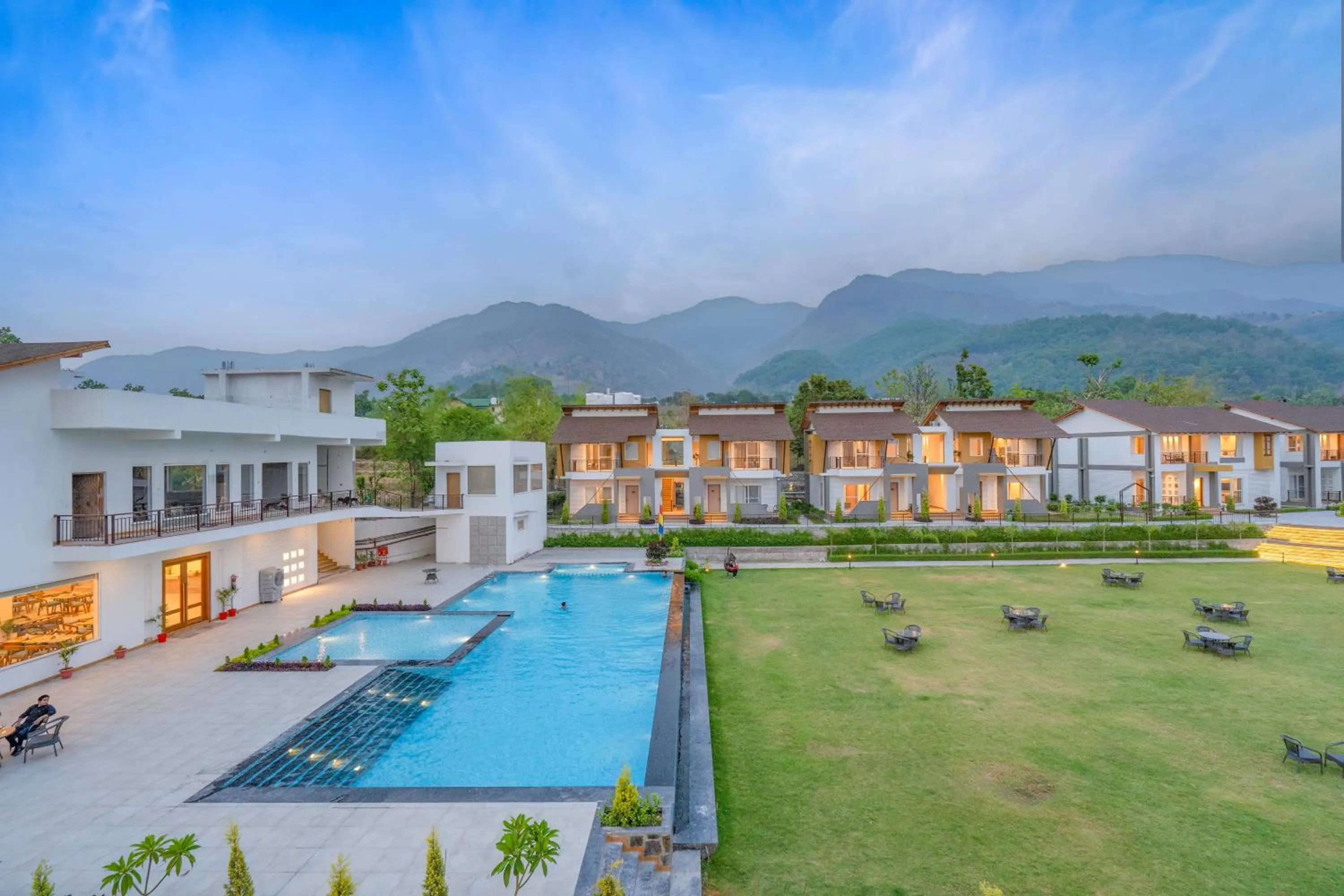 Mountain view in Evara Spa & Resort