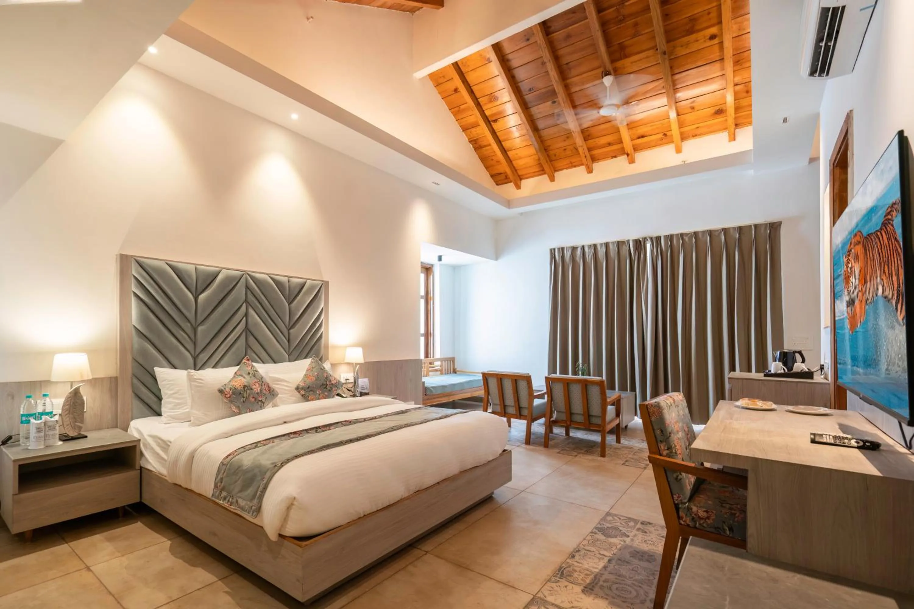 Bedroom, Bed in Evara Spa & Resort