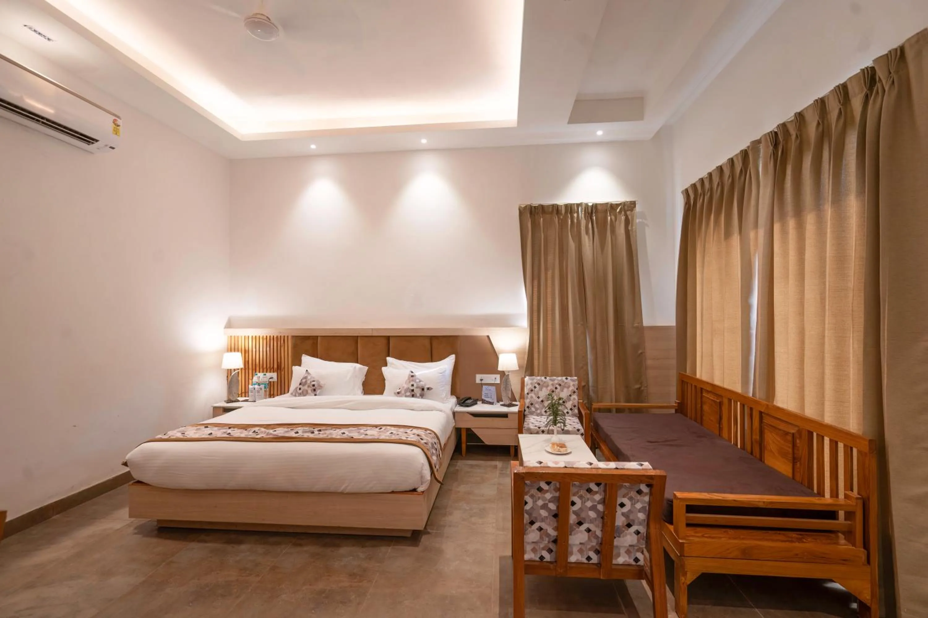 Bedroom, Bed in Evara Spa & Resort