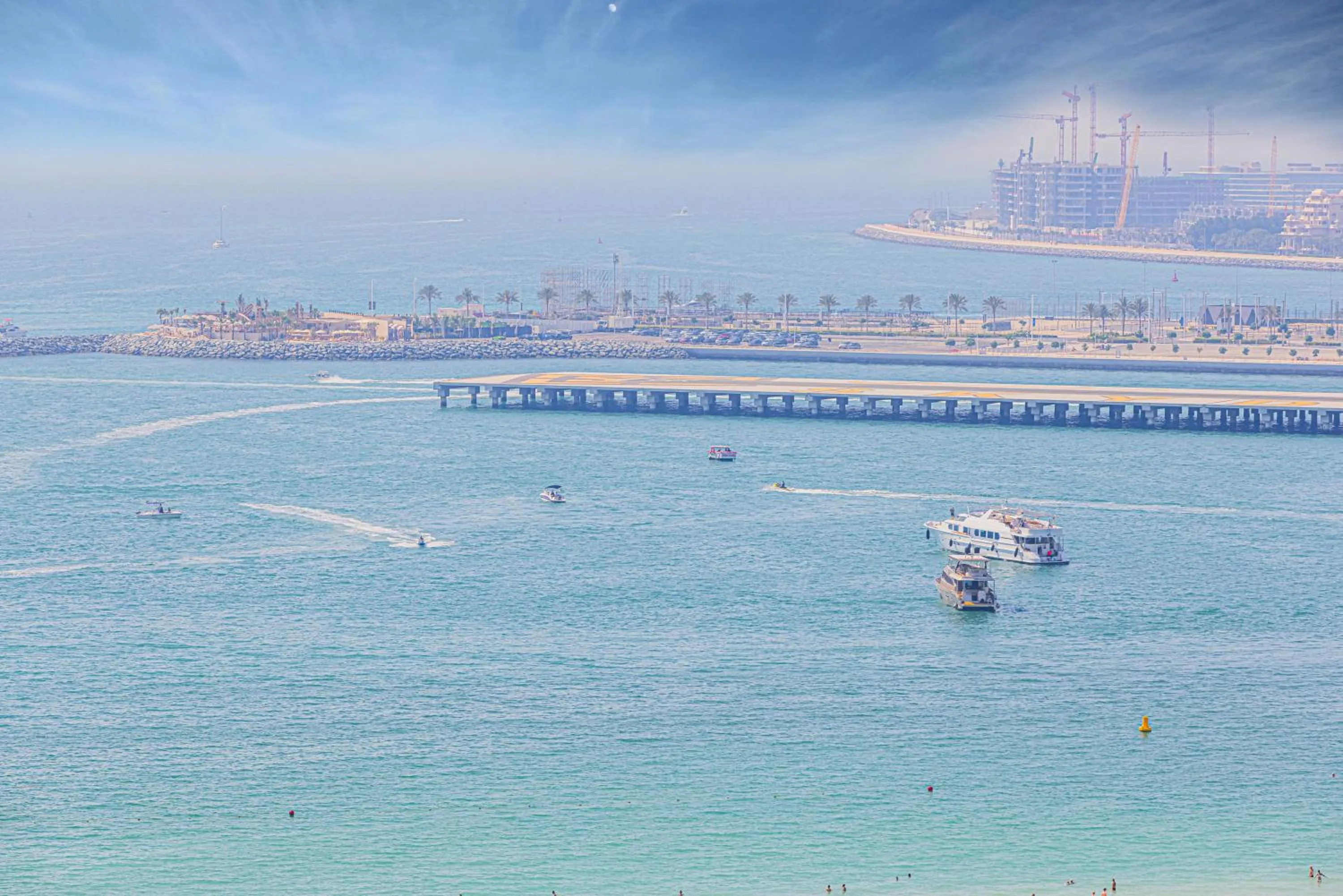 Sea view in Sound of the Waves in JBR by Lagom