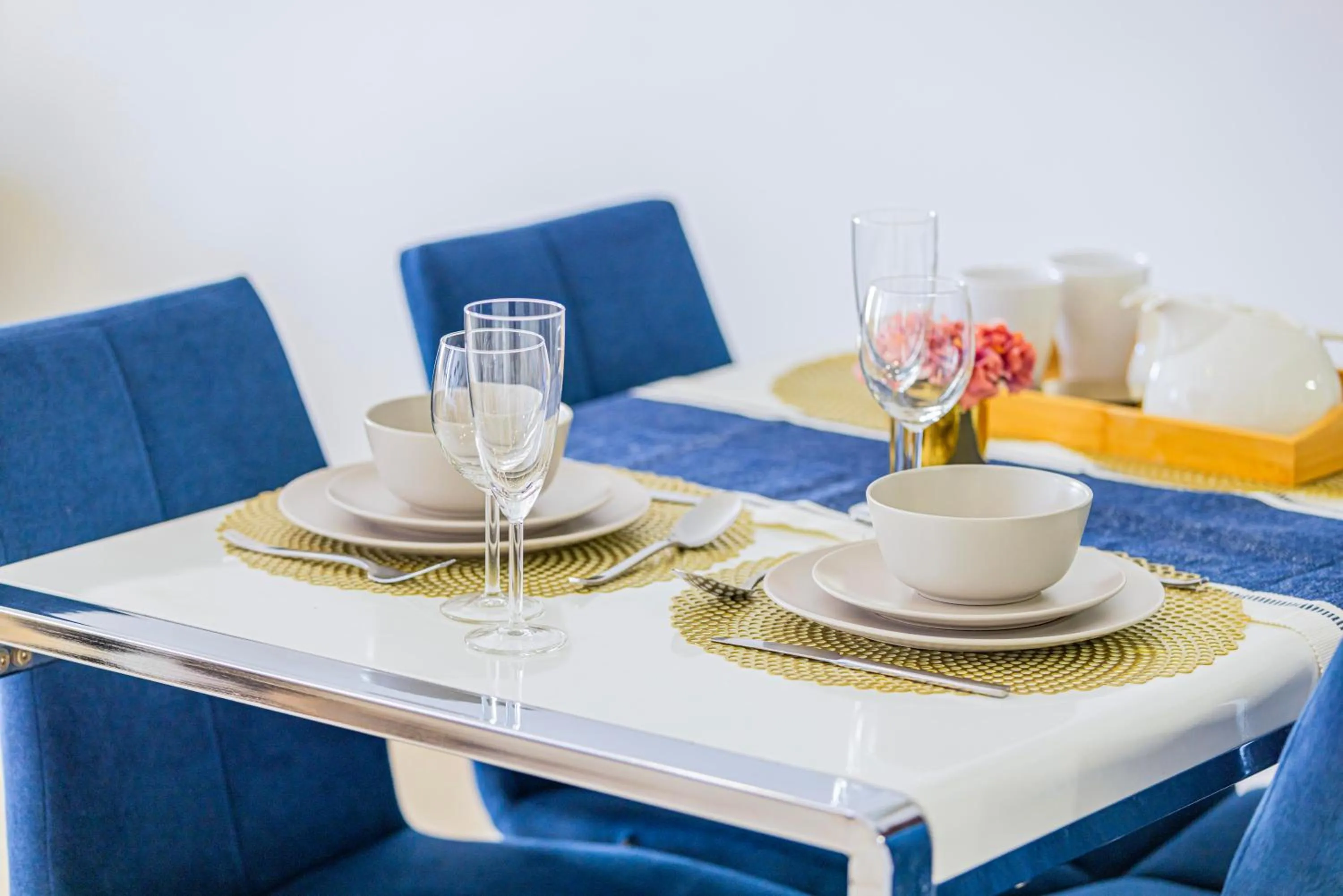 Dining area in Sound of the Waves in JBR by Lagom