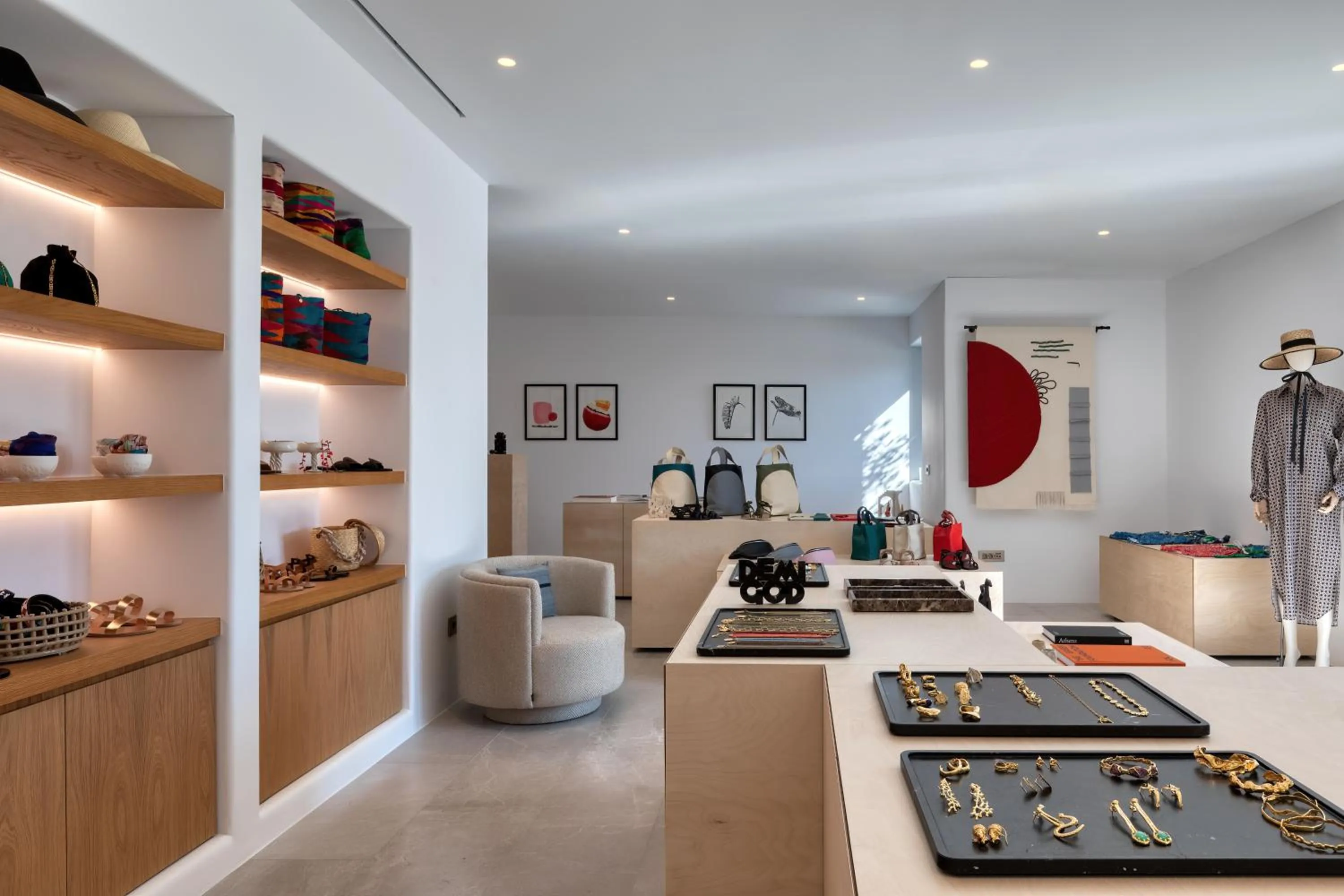 Shopping Area in Sandblu Resort