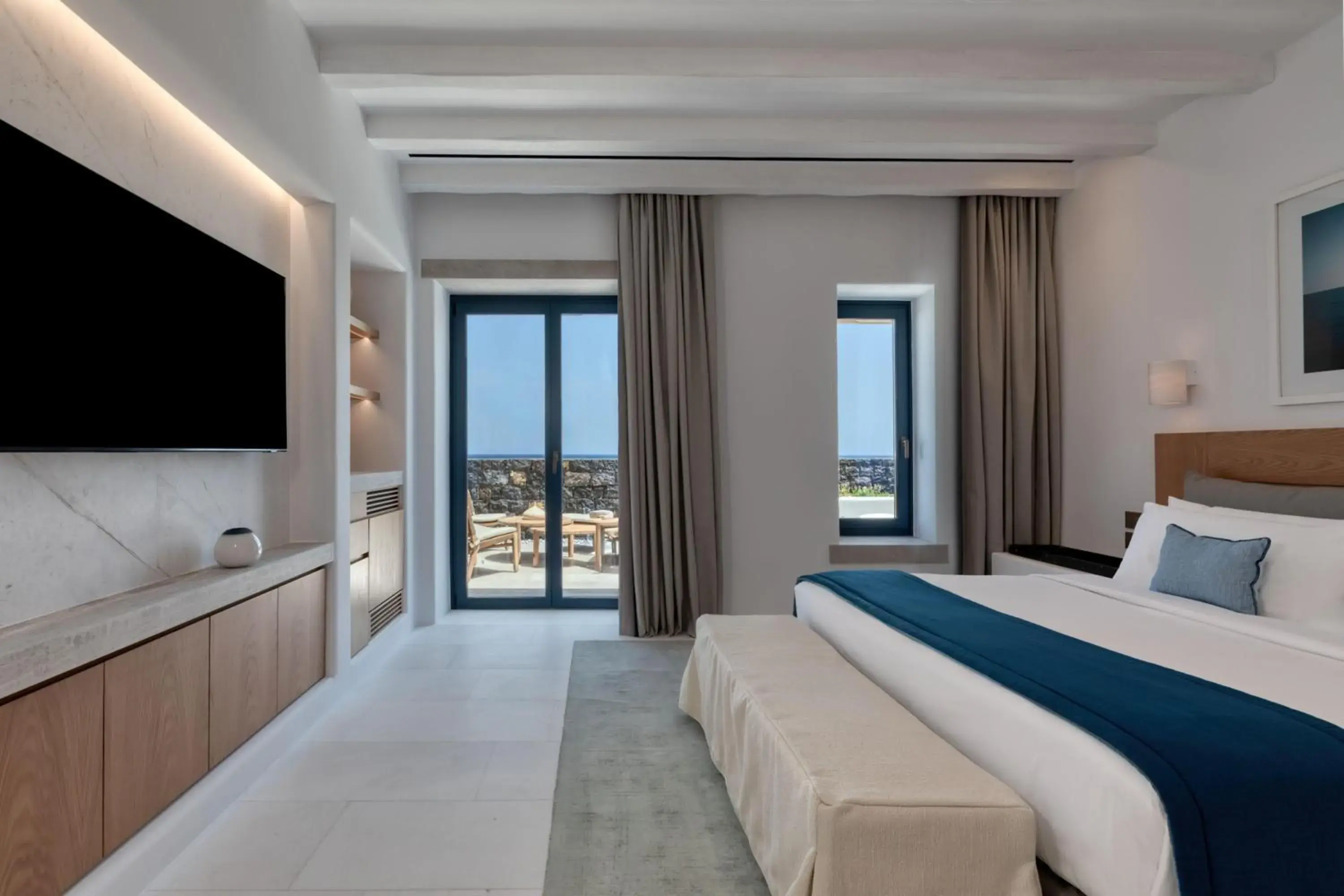 Duplex King Suite with Pool and Sea View in Sandblu Santorini, LXR Hotels & Resorts Duplex King Suite with Pool and Sea View in Sandblu Santorini, LXR Hotels & Resorts