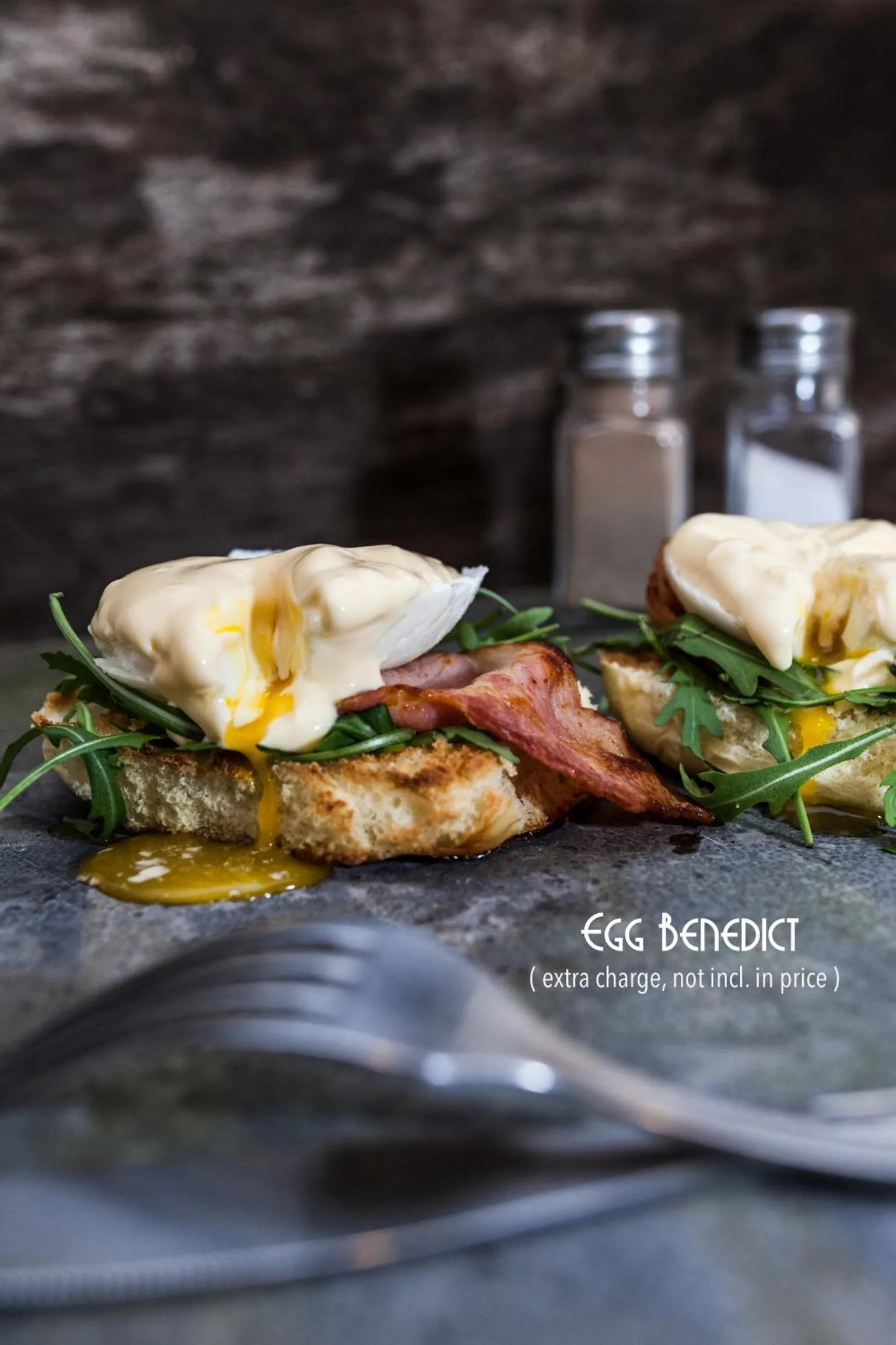 Food close-up in Antique House B&B