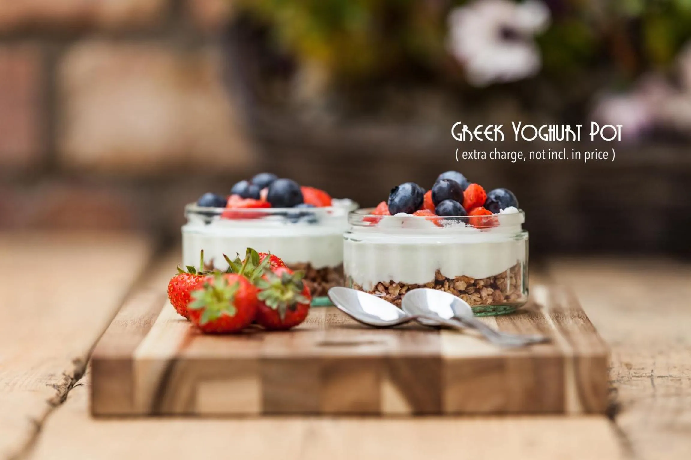 Food close-up in Antique House B&B