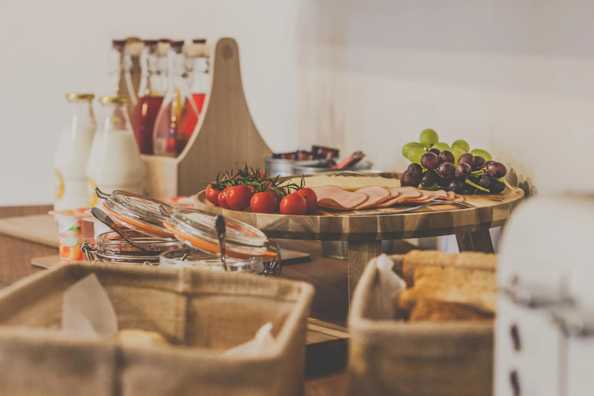 Food close-up in Antique House B&B