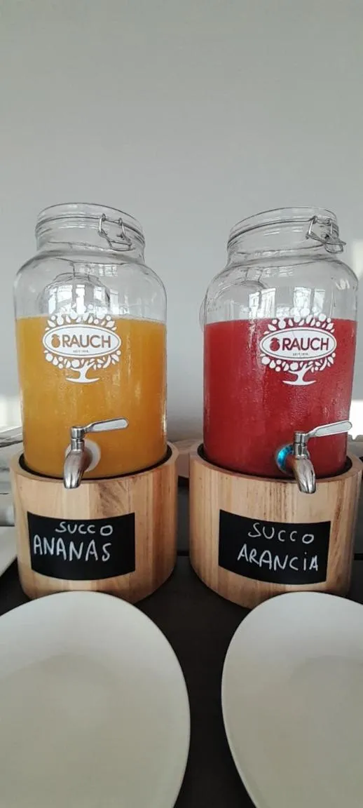 Food and drinks in Hotel Delfino