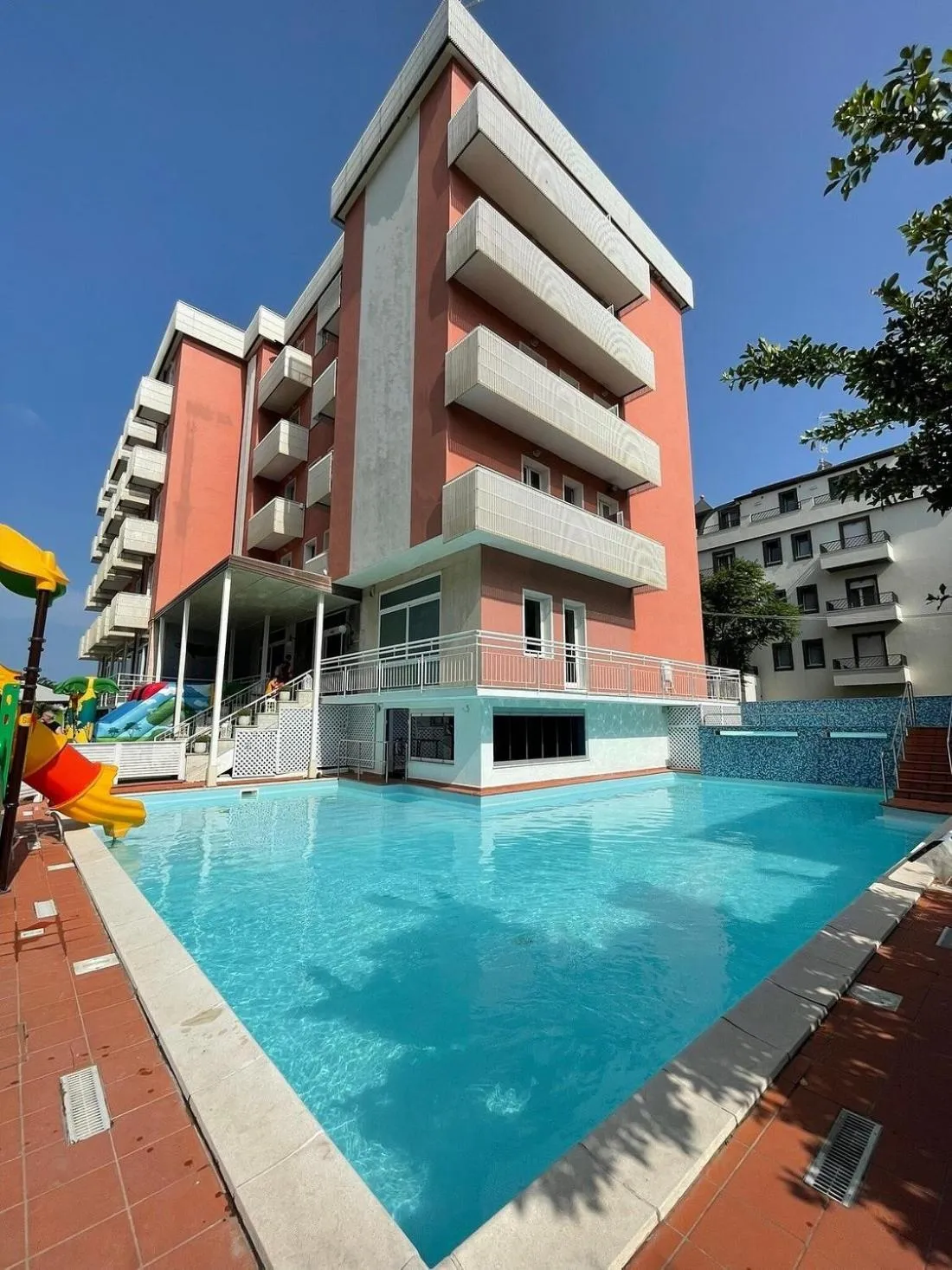 Property building in Hotel Delfino