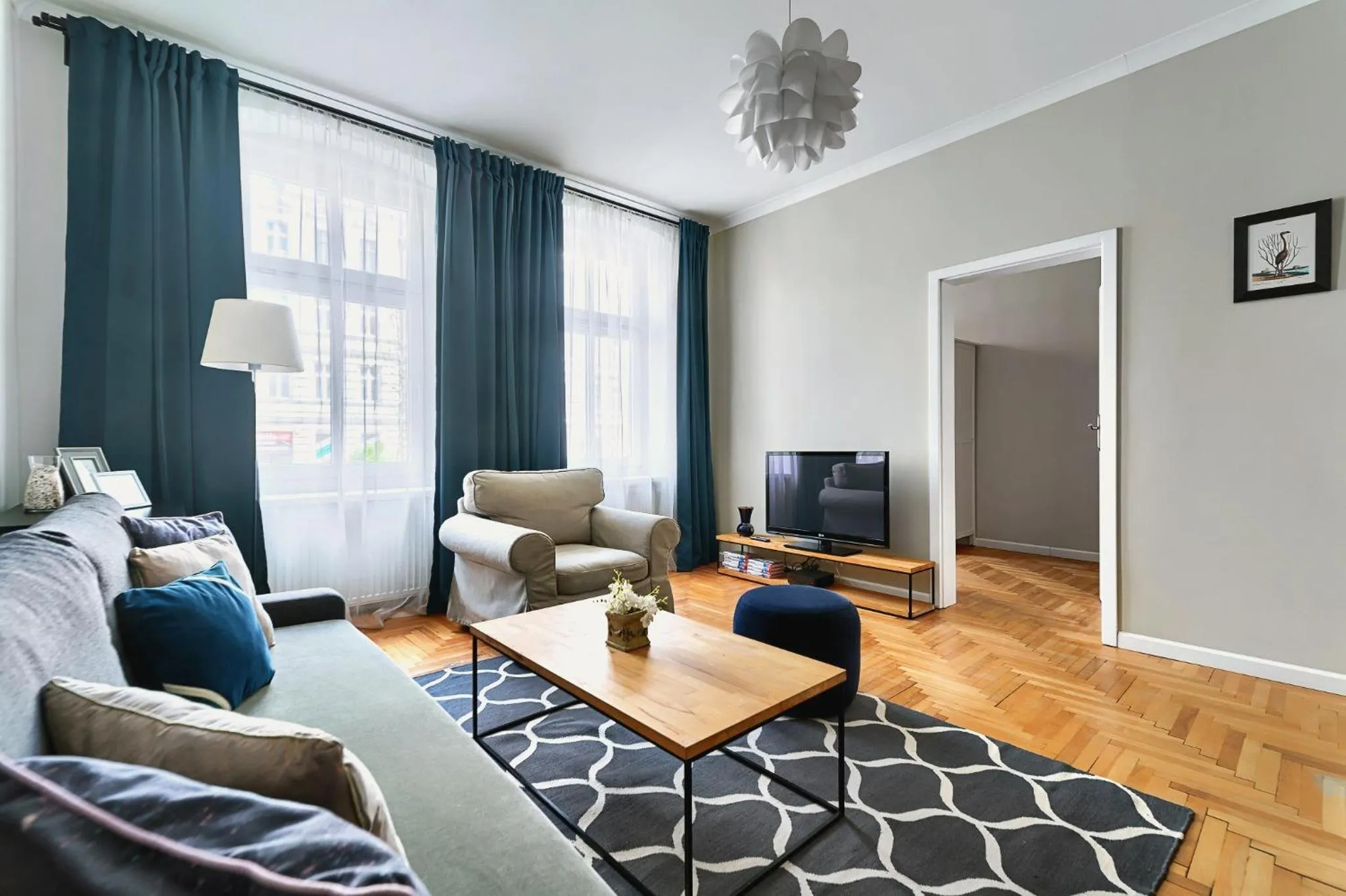 Living room in MARGI Joy Apartament Cozy in The City Centre