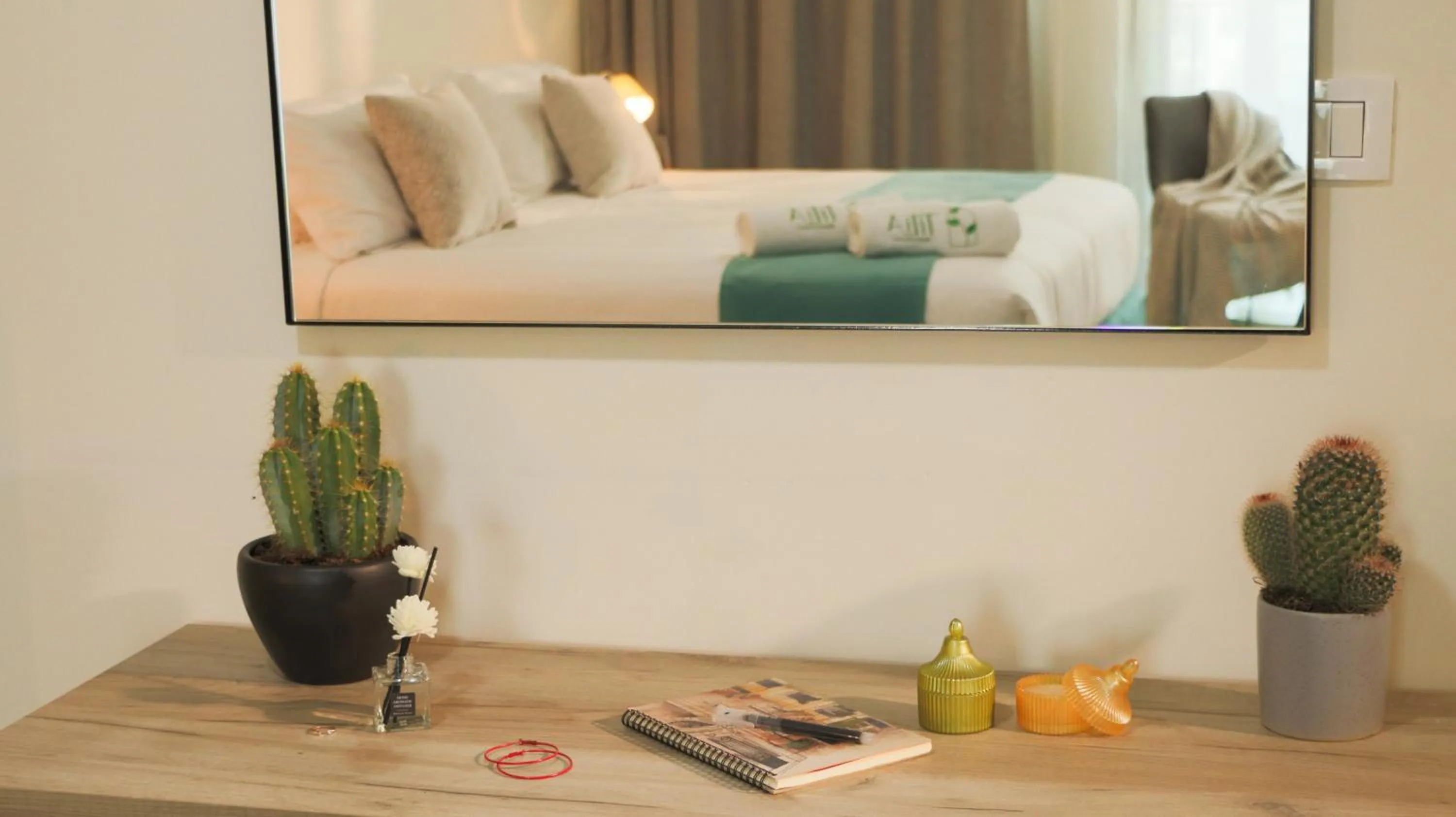 Bed in Tilia Hotel Beirut