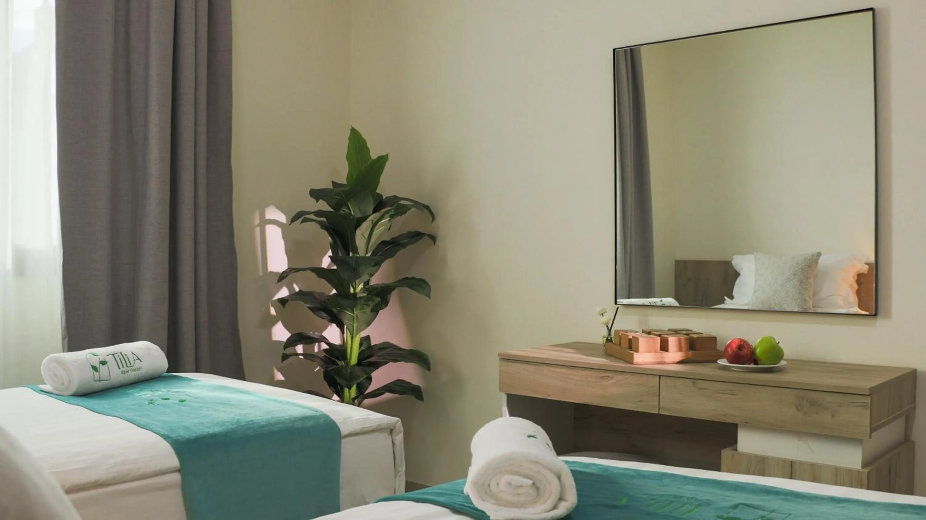 Bed in Tilia Hotel Beirut