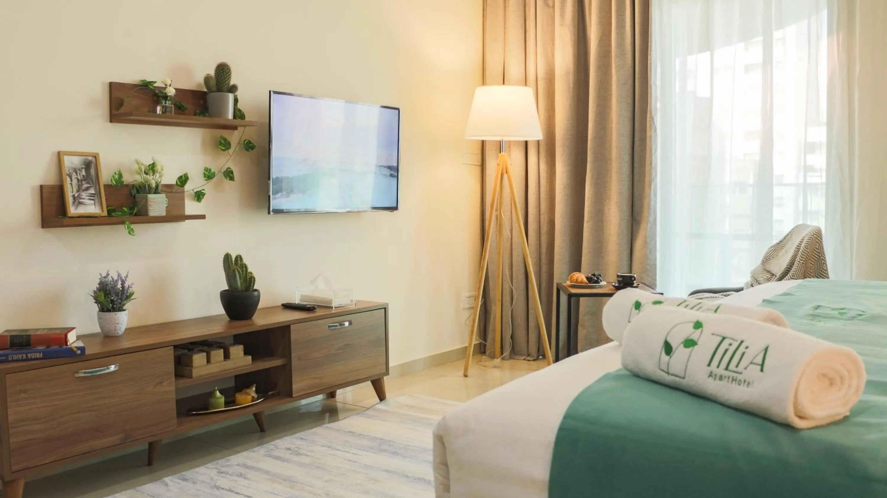 Bed in Tilia Hotel Beirut