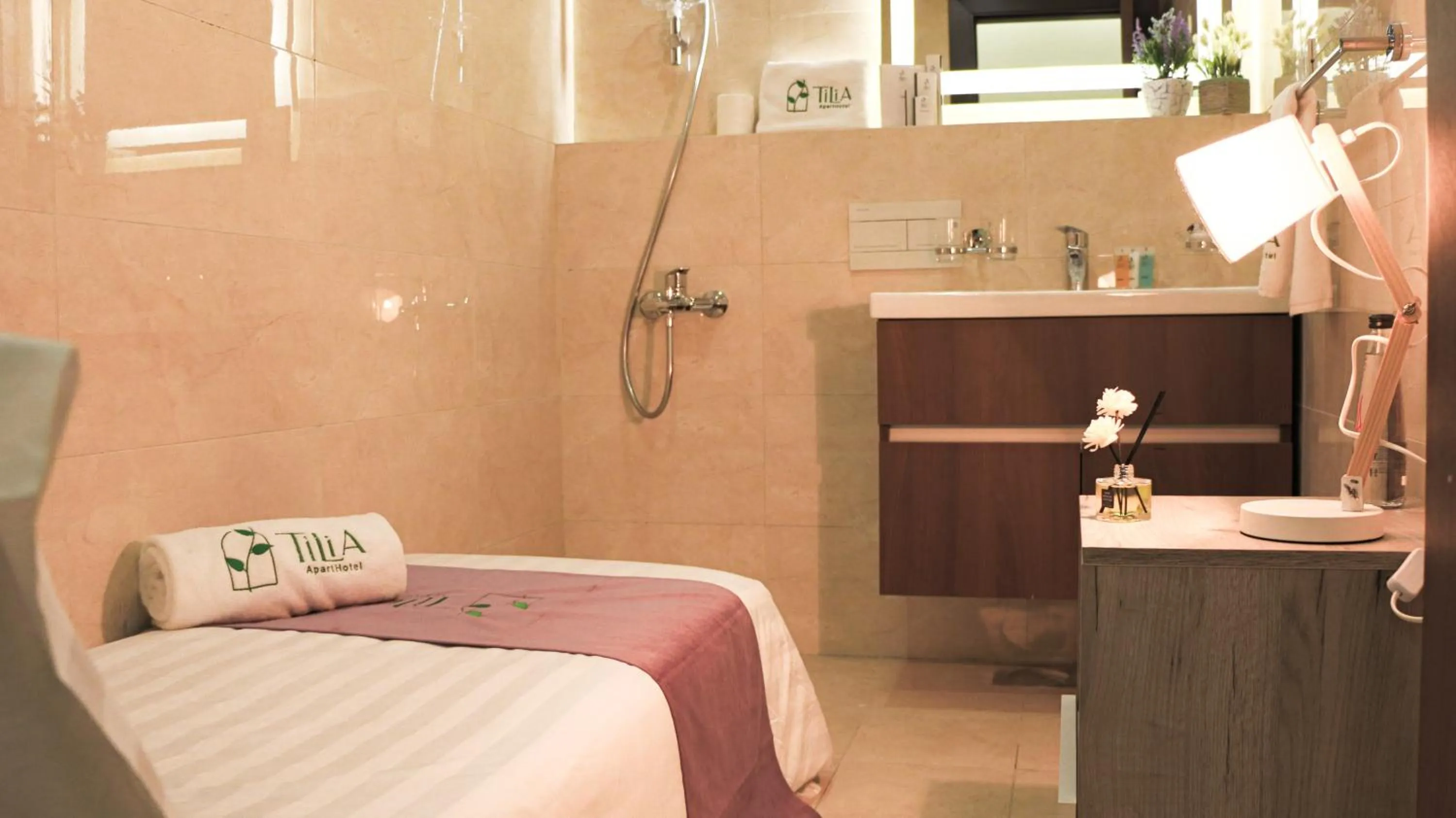 Bed in Tilia Hotel Beirut