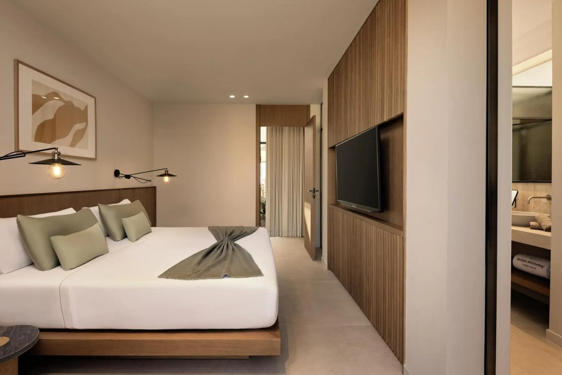 Bedroom, Bed in Royal Hideaway Corales Villas