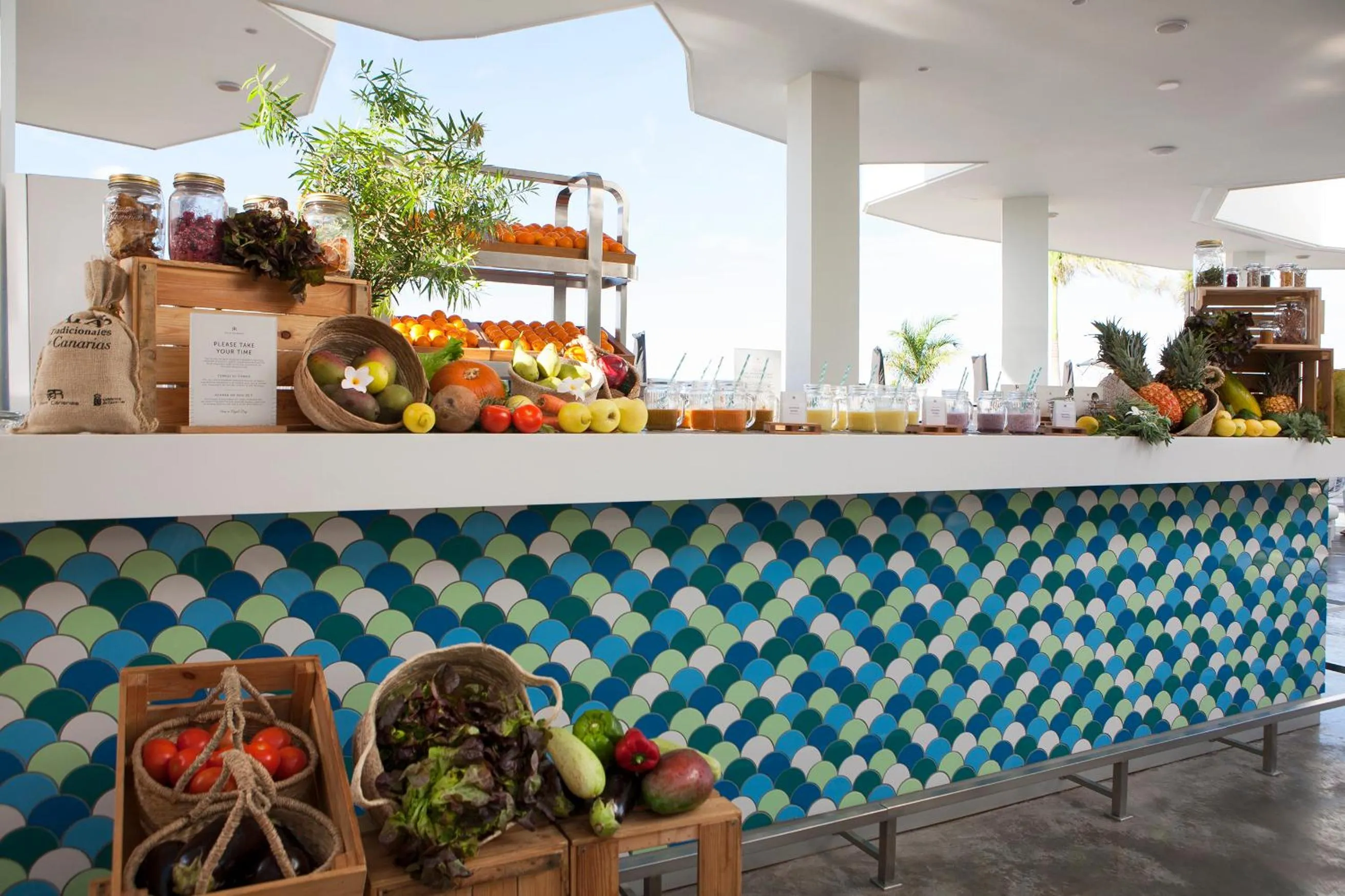 Breakfast in Royal Hideaway Corales Villas