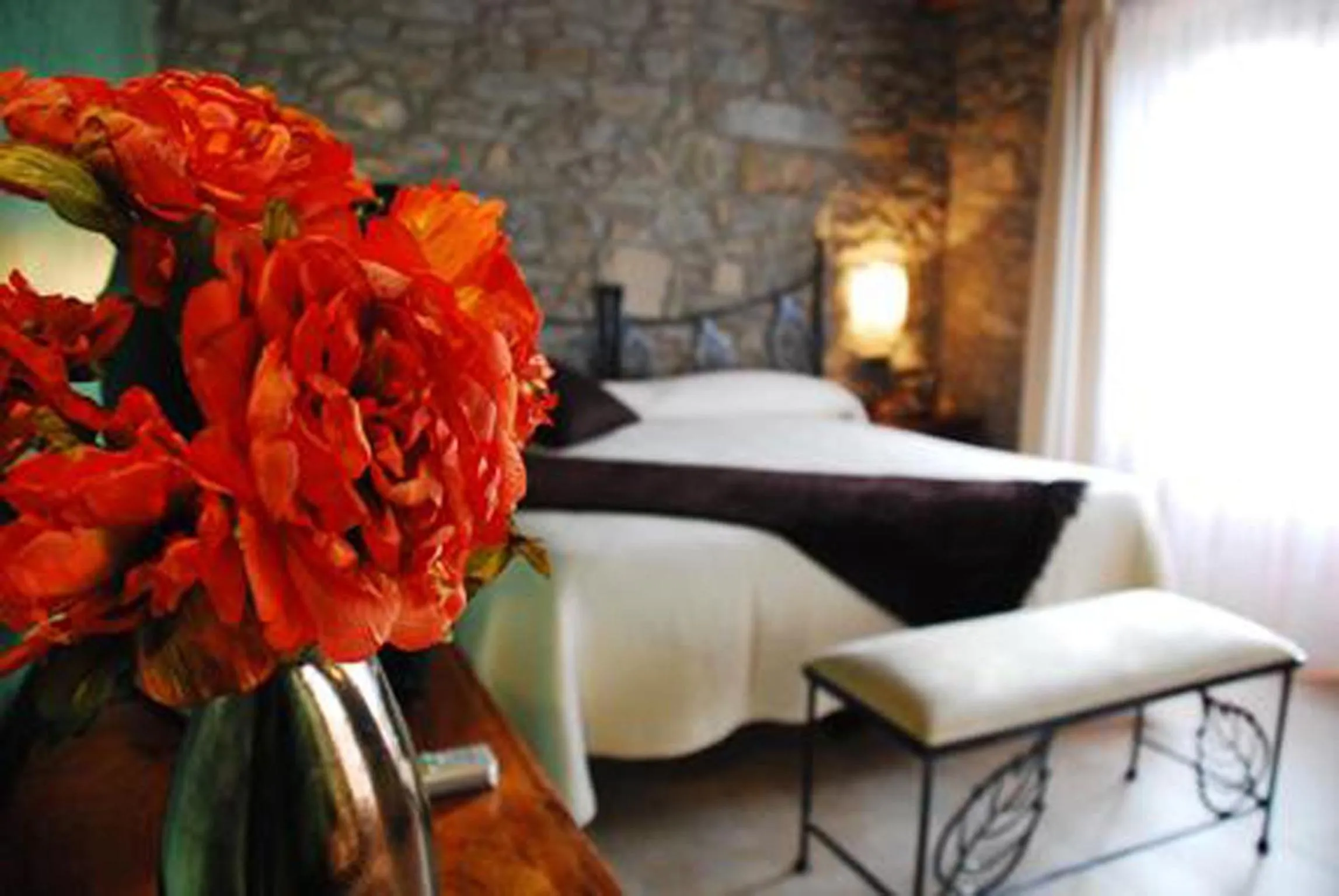 Decorative detail, Bed in Cal Majoral