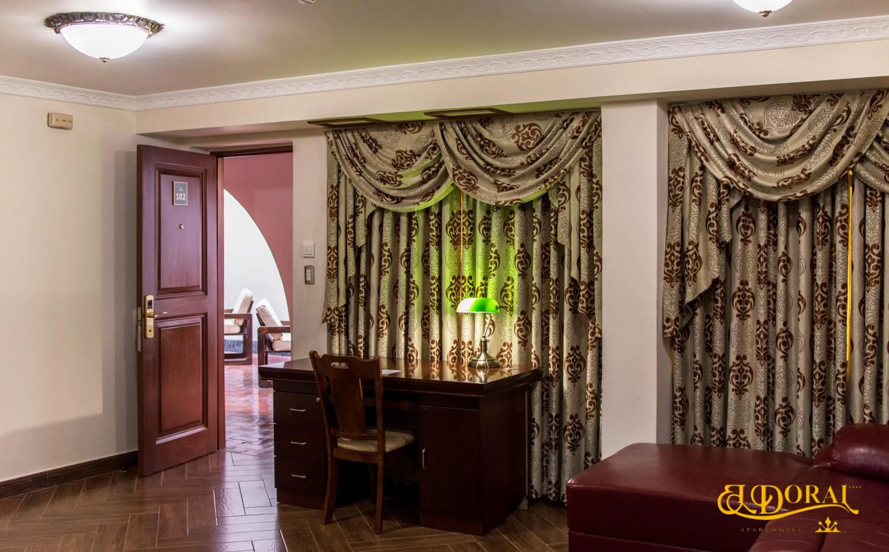 Seating area in Apart Hotel El Doral