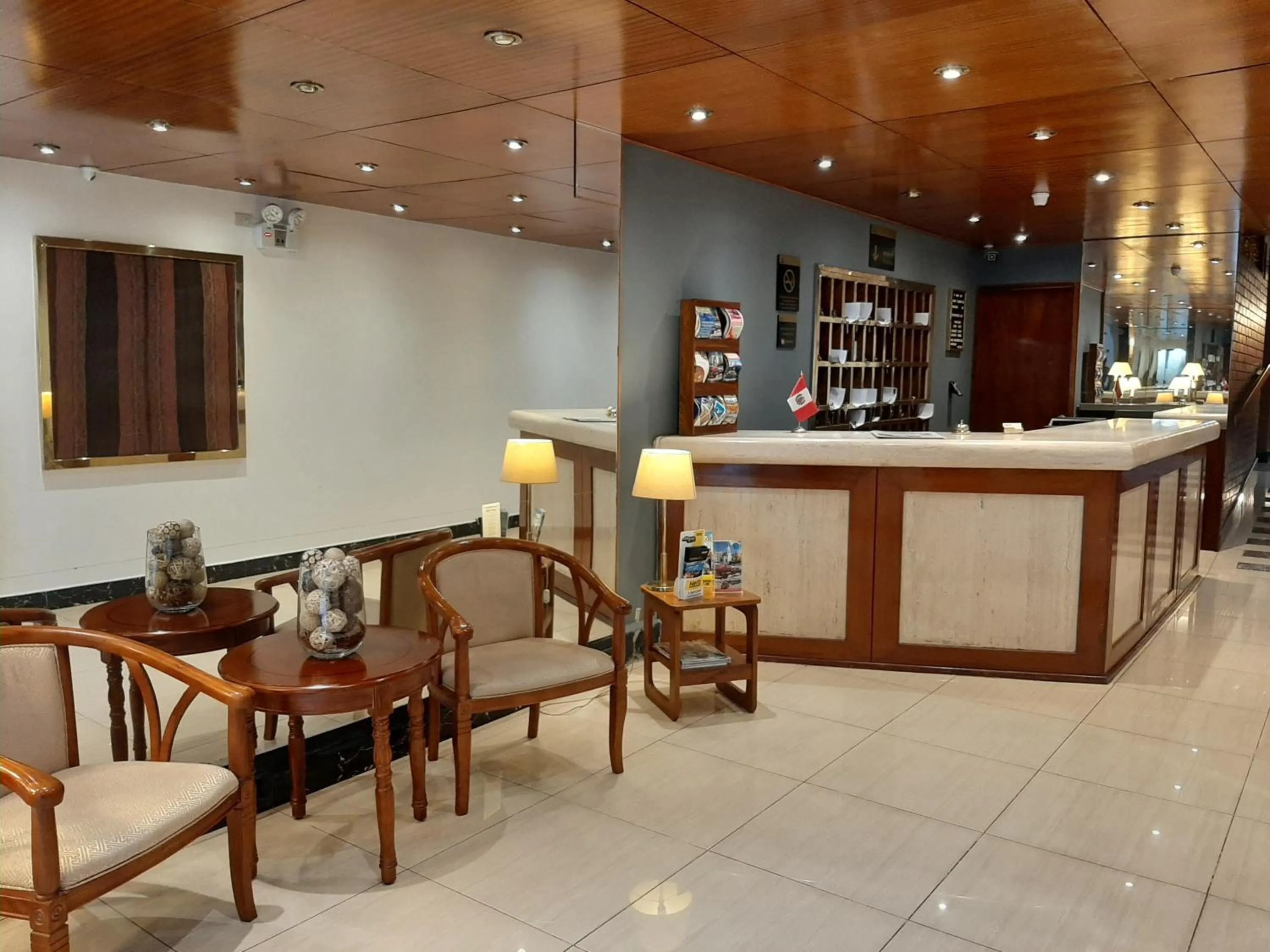 Lobby or reception in Apart Hotel El Doral