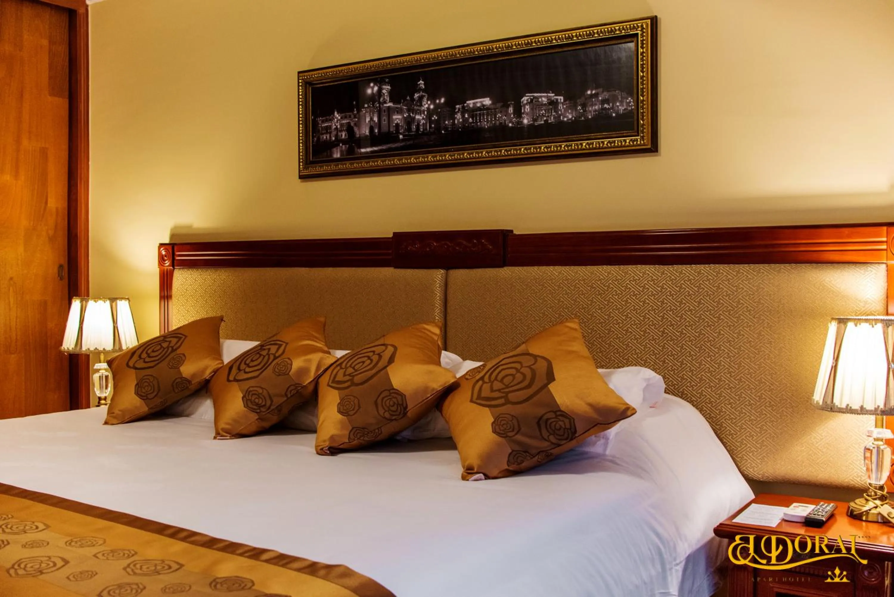 Bed in Apart Hotel El Doral