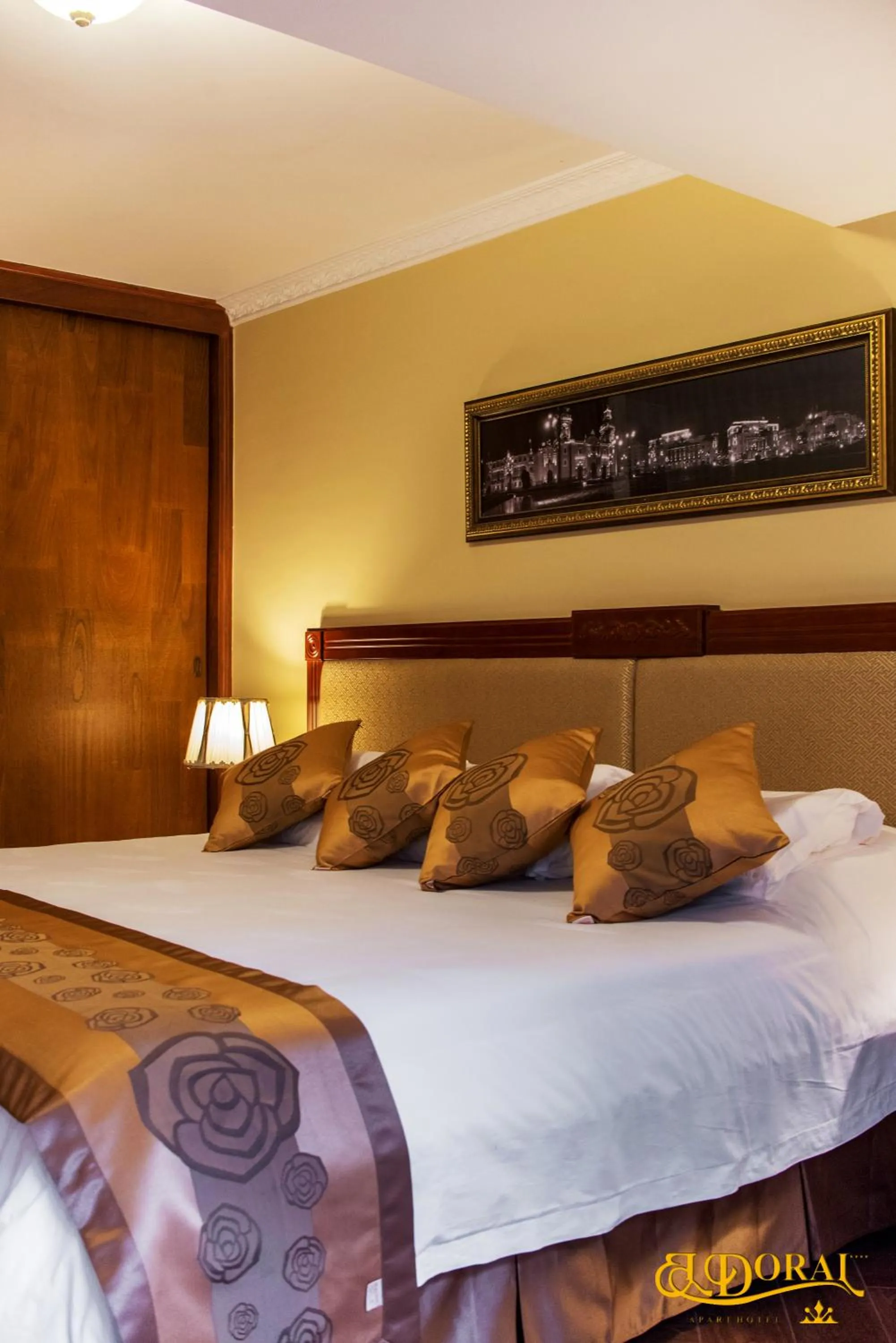 Bed in Apart Hotel El Doral