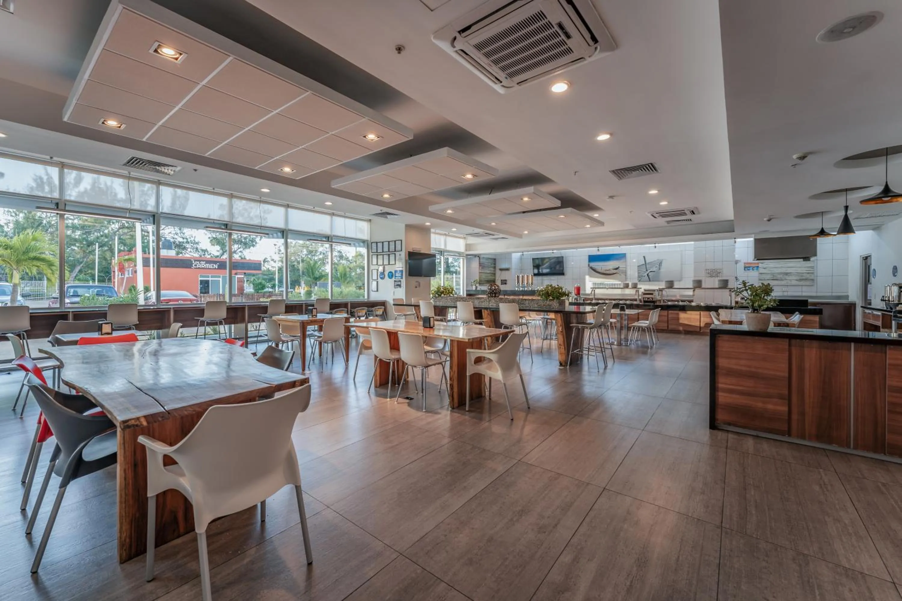 Dining area in La Venta Inn Ciudad del Carmen