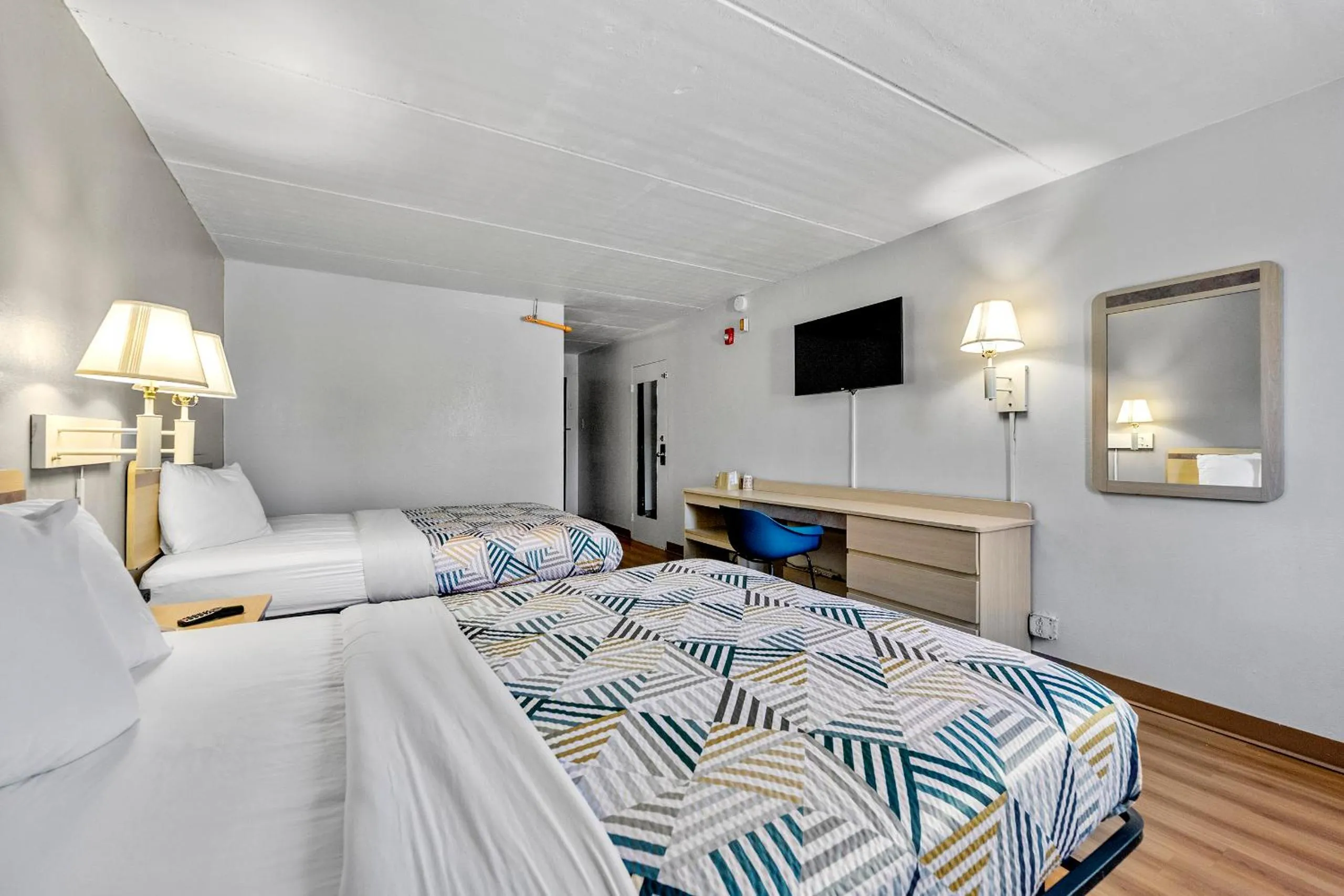 Bed in Motel 6-Decatur, GA