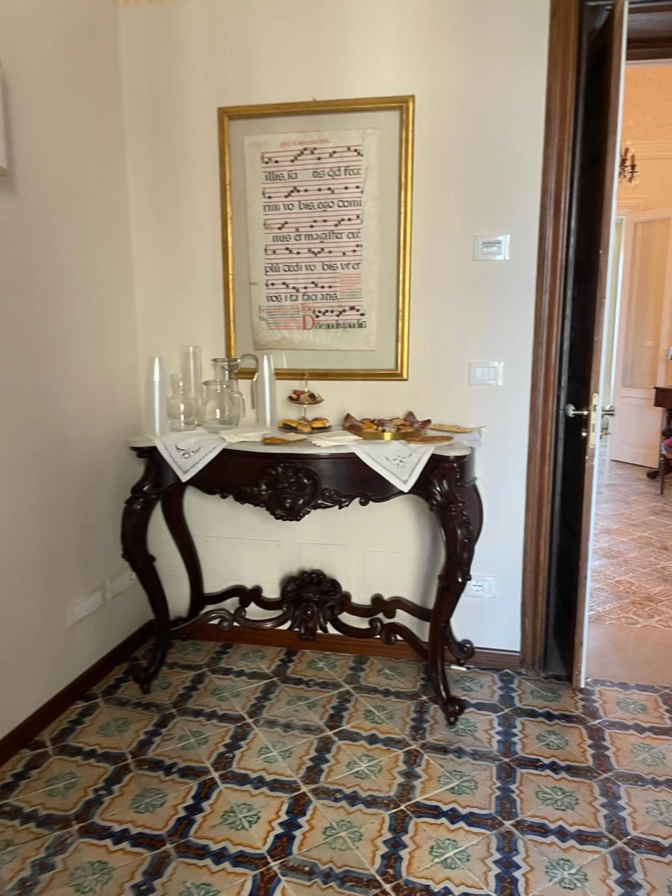 Decorative detail in Dimora del Duomo