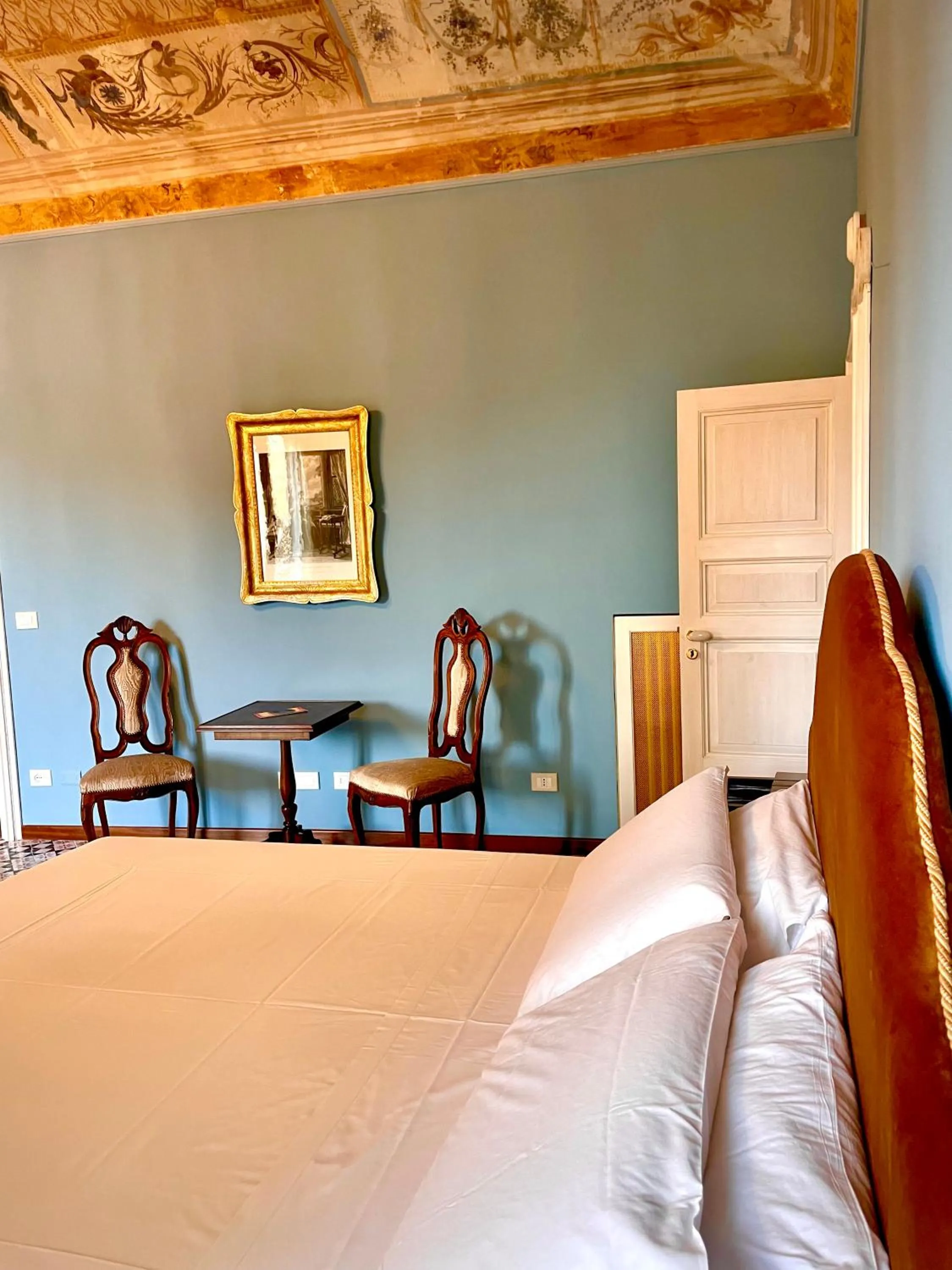 Decorative detail, Bed in Dimora del Duomo