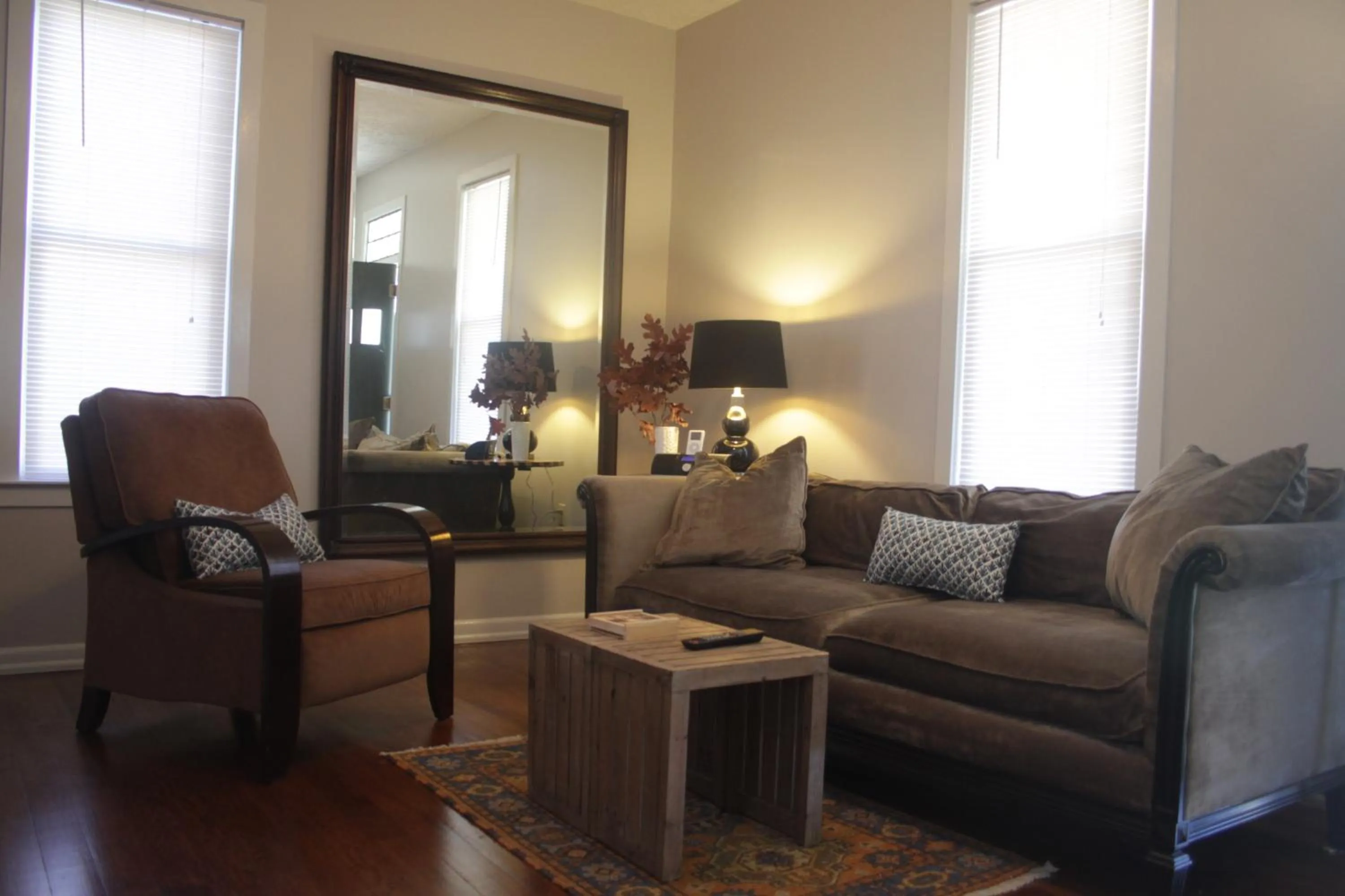 Living room in Modern Homestead Guest House