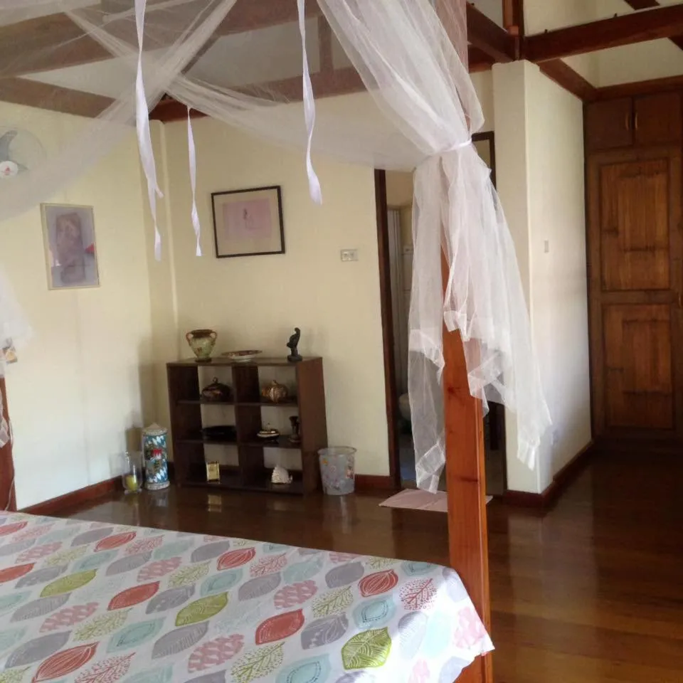 Bed in Liwayway sa Bohol Pamilacan Resort