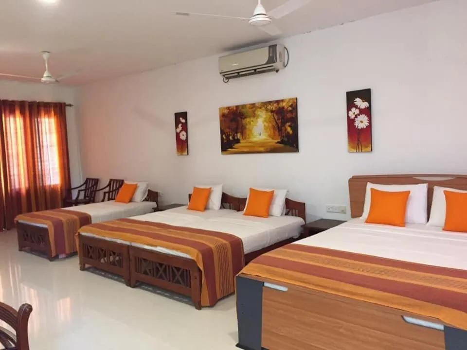 Bed in Hotel Sunflower