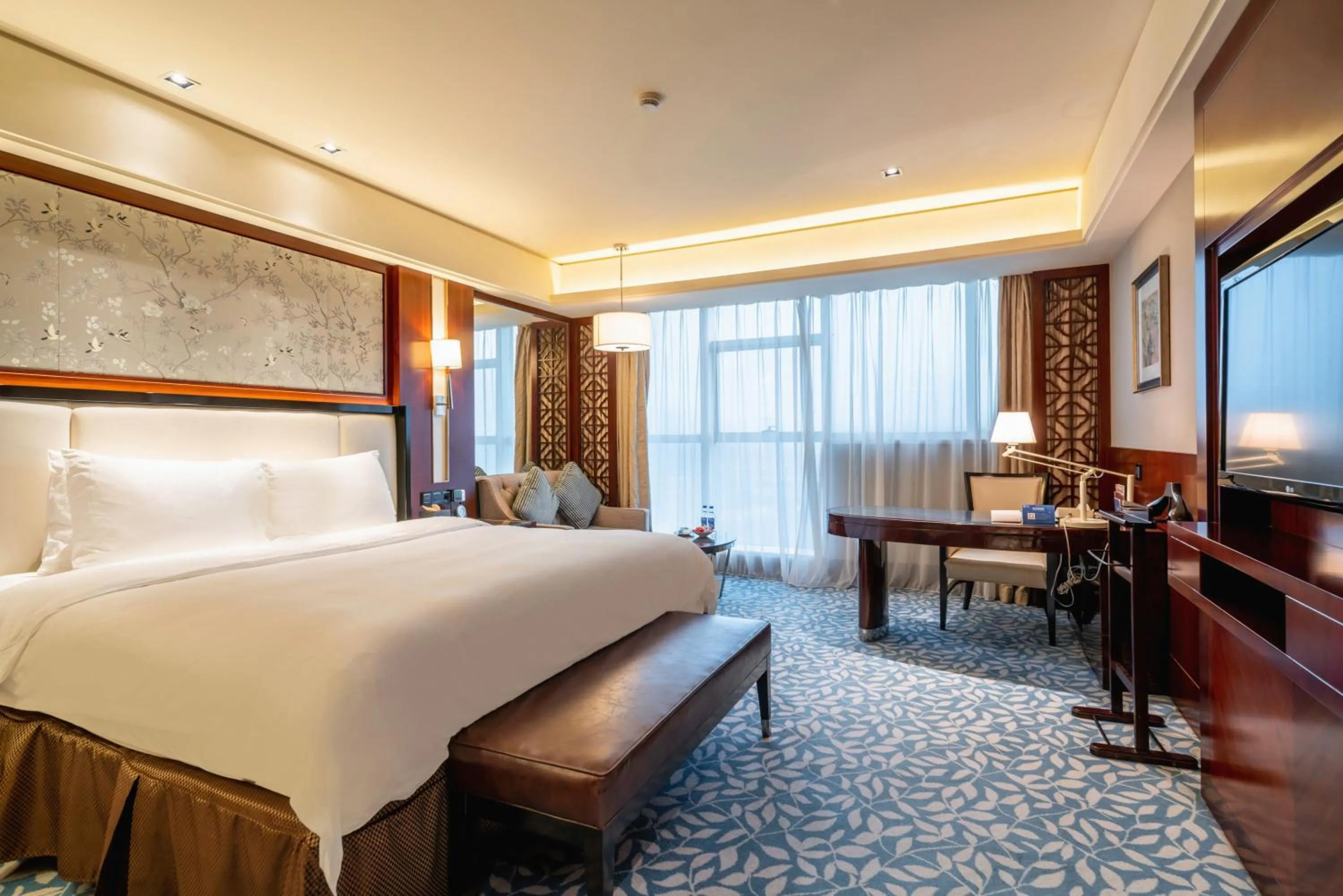 Property building, Bed in C&D Hotel Quanzhou