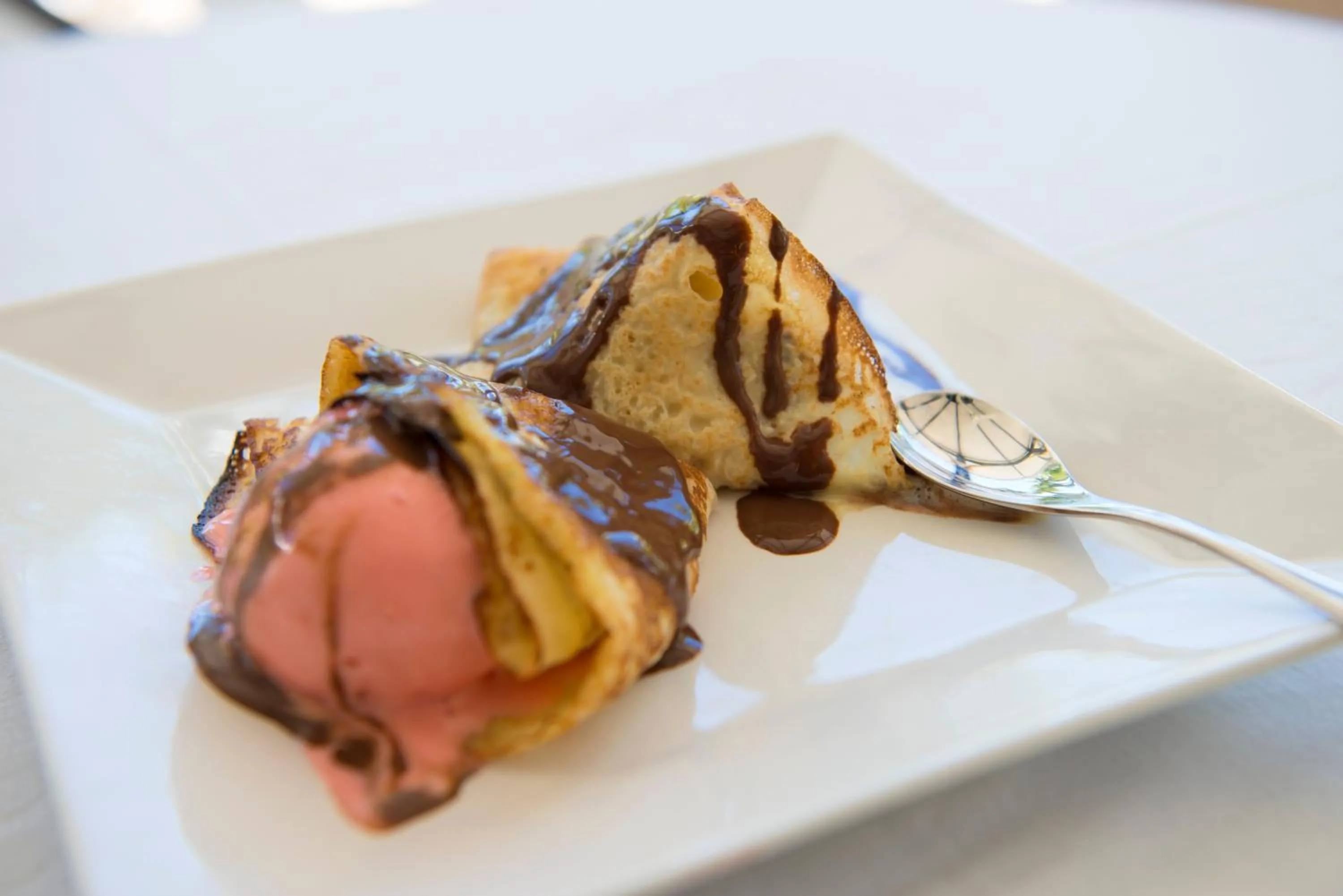 Food close-up in Auberge d'Anse Boileau & Restaurant Chez Plume