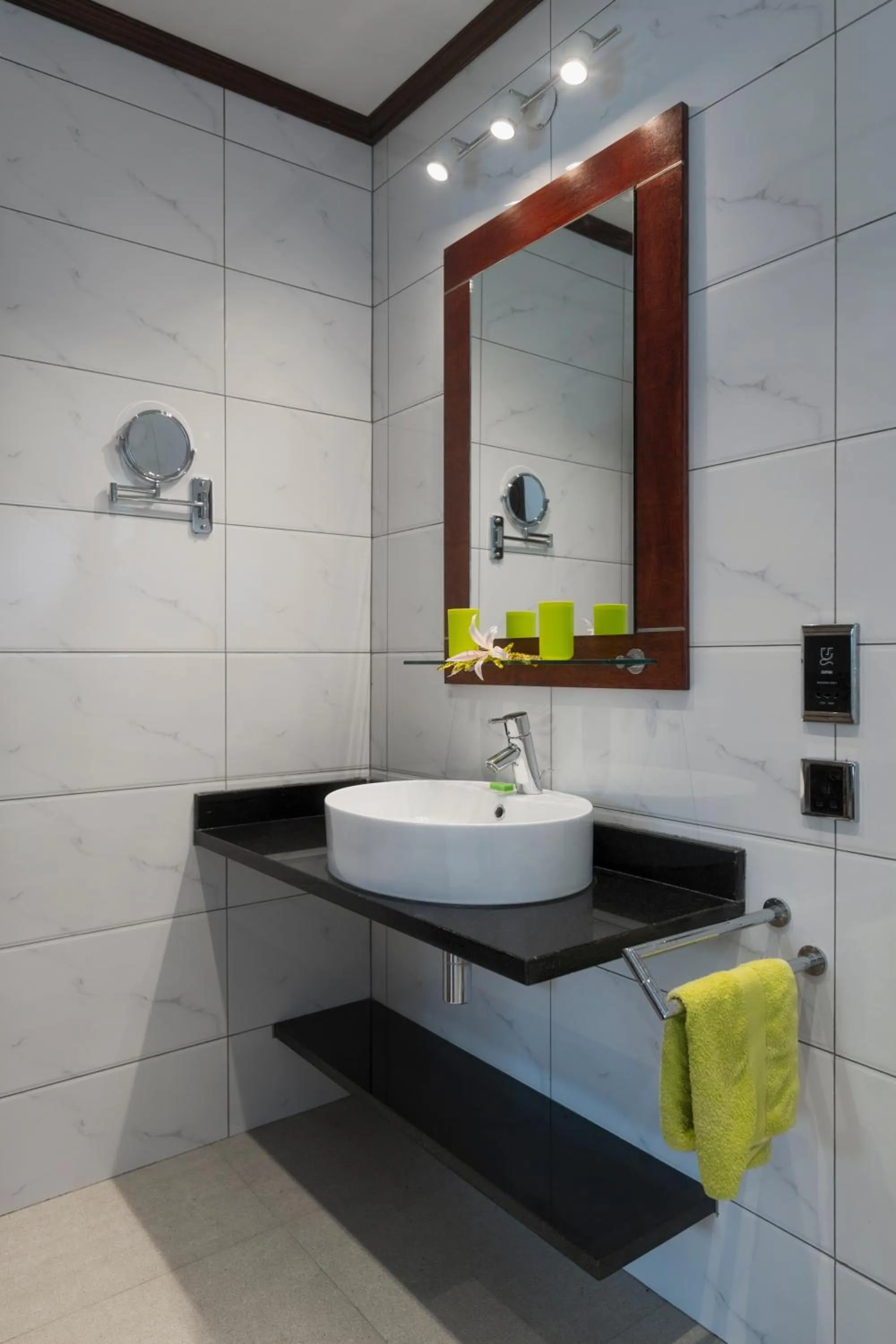 Bathroom in Auberge d'Anse Boileau & Restaurant Chez Plume