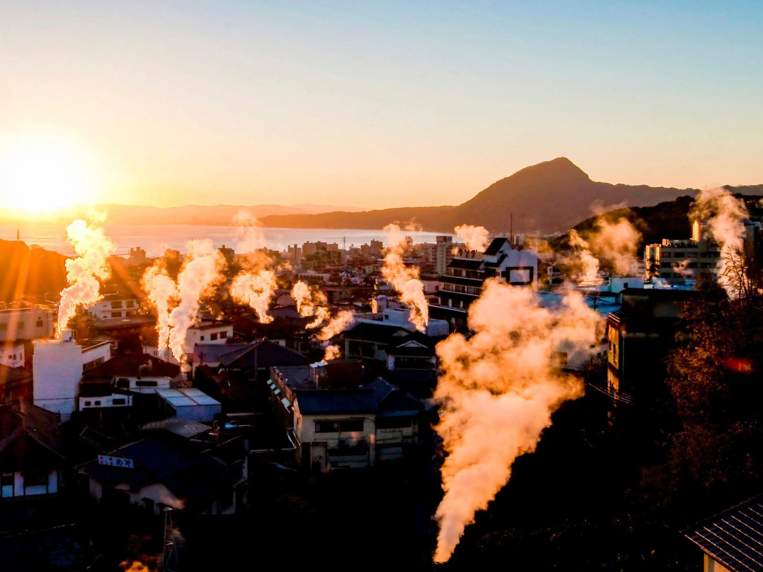 Nearby landmark in Hozanso Beppu