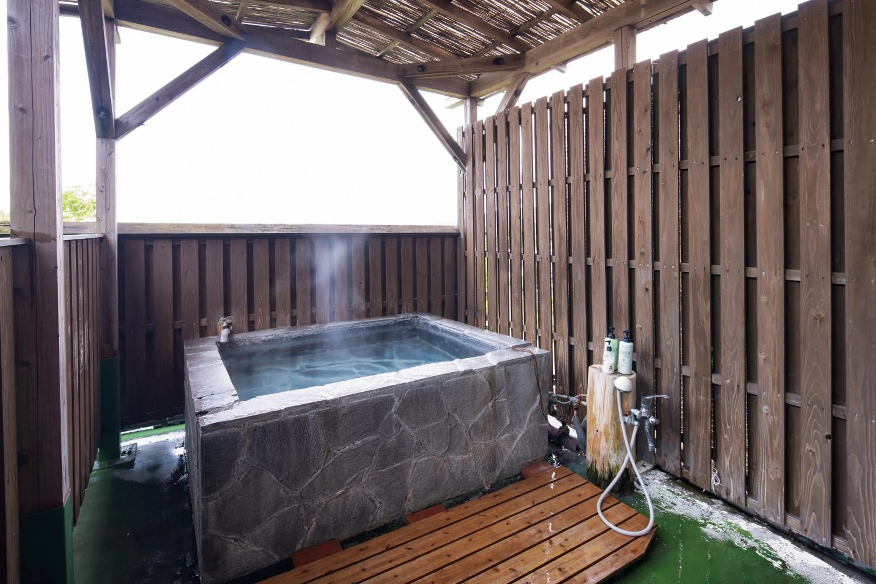 Open Air Bath in Hozanso Beppu