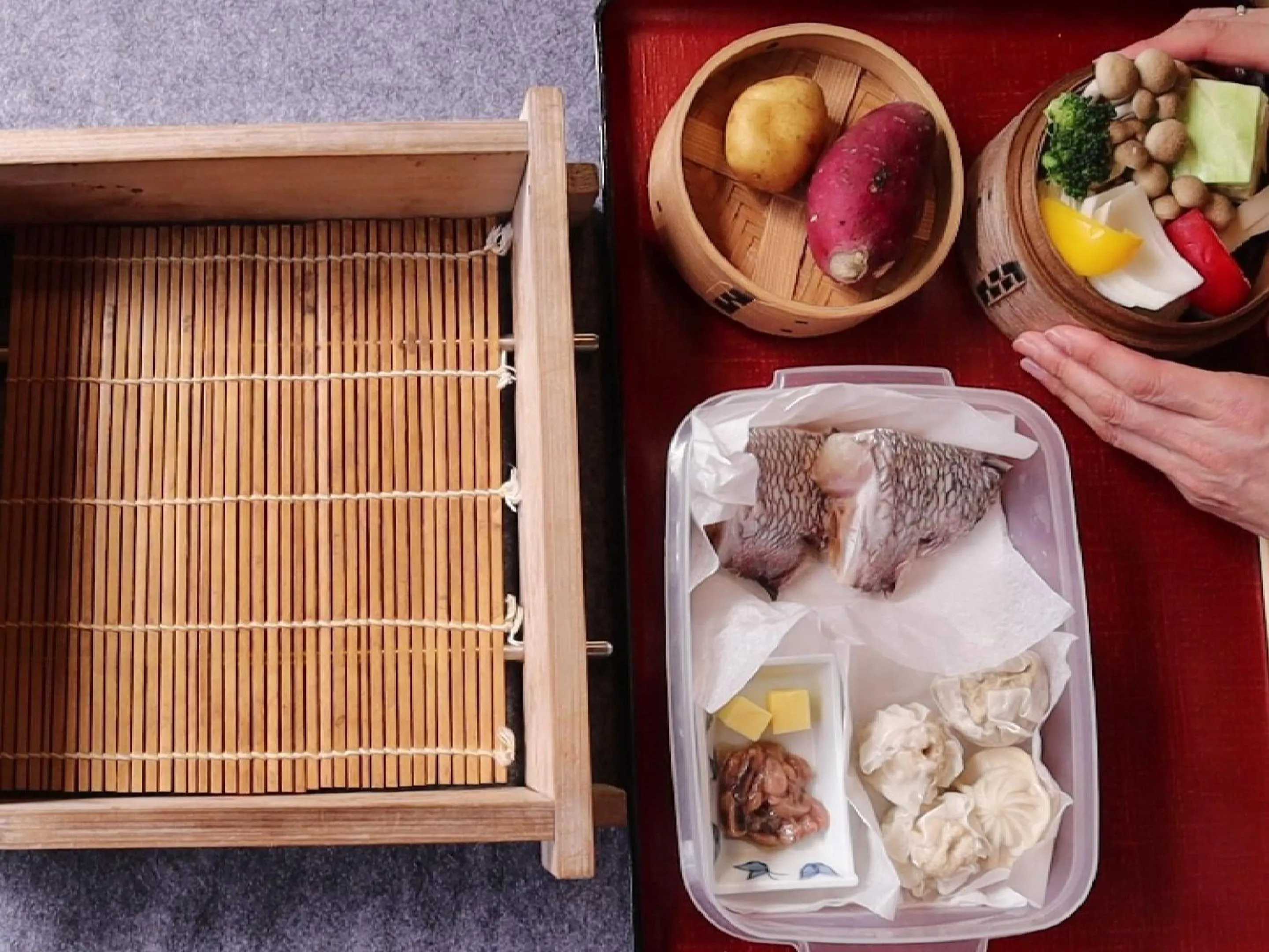 Food close-up in Hozanso Beppu
