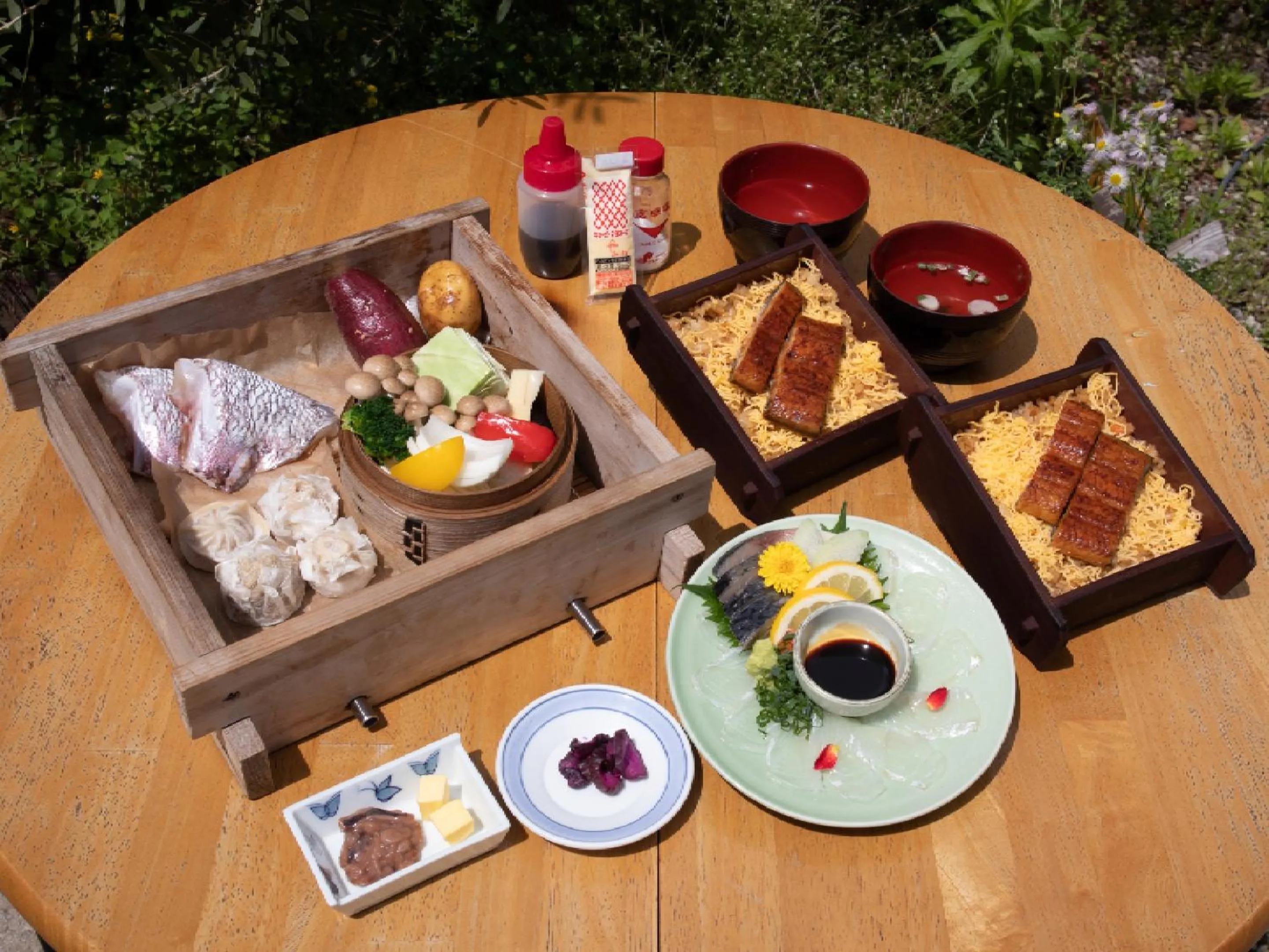 Dinner in Hozanso Beppu