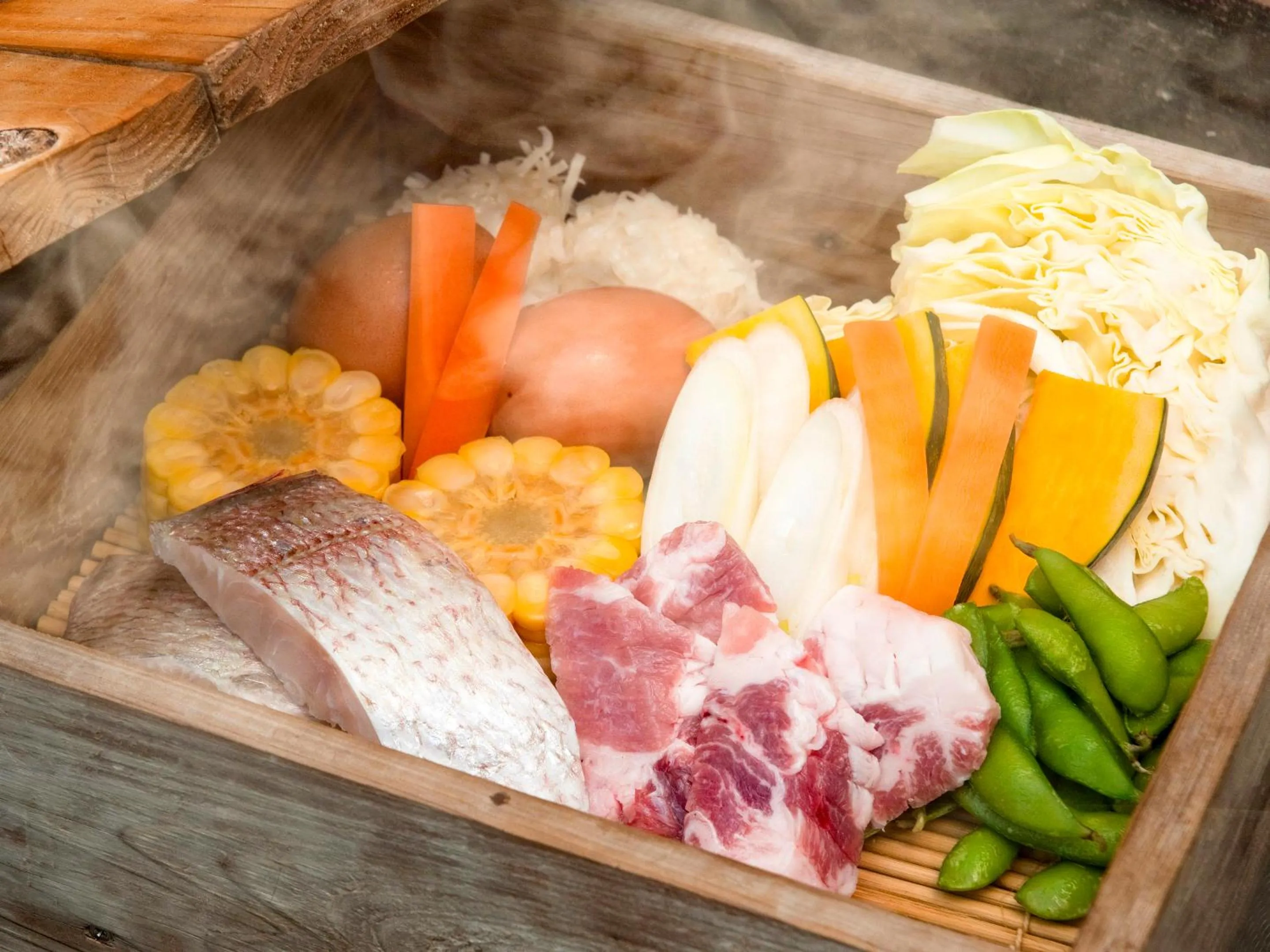 Food in Hozanso Beppu