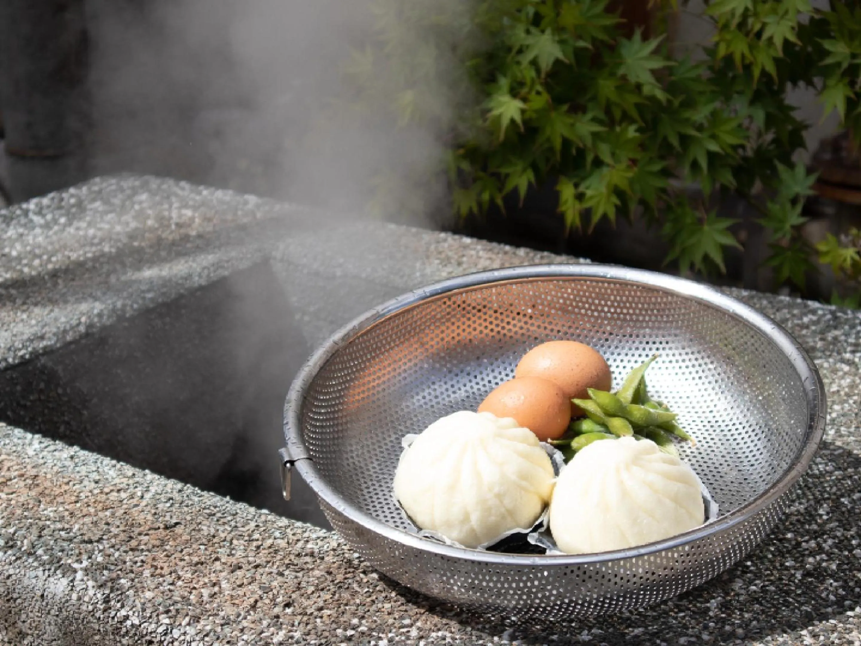 Food close-up in Hozanso Beppu