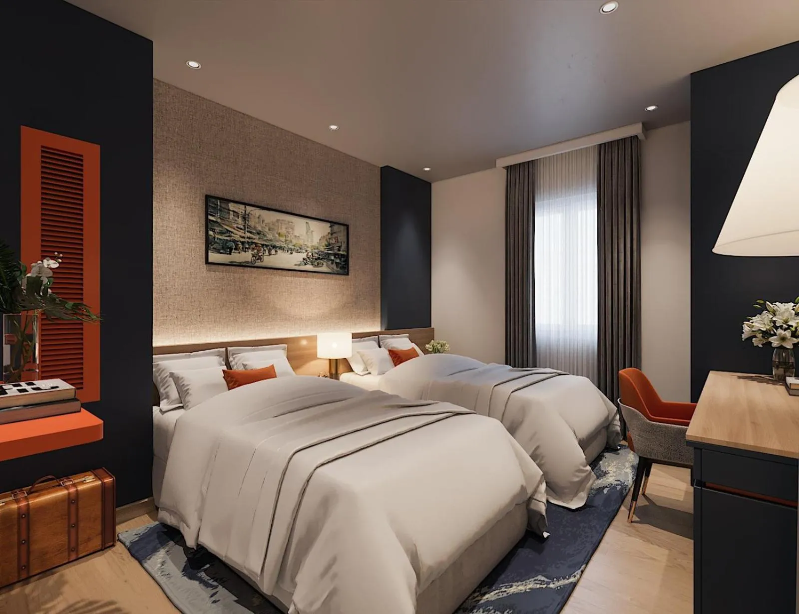 Bedroom, Bed in Nicecy NganHa Hotel