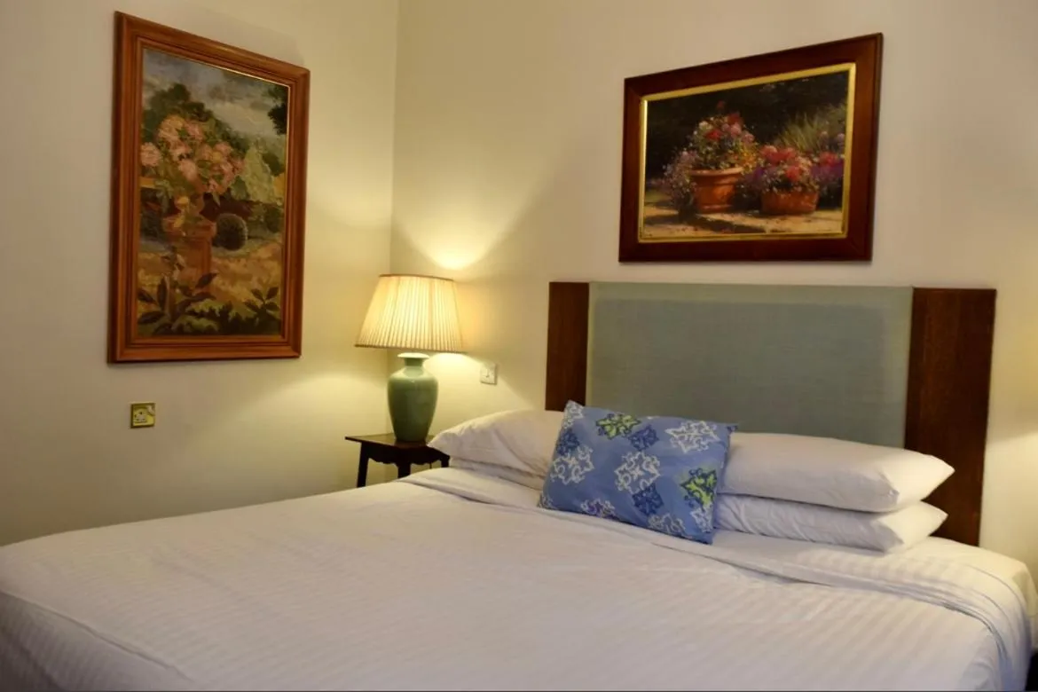 Bed in Noel Arms - "A Bespoke Hotel"